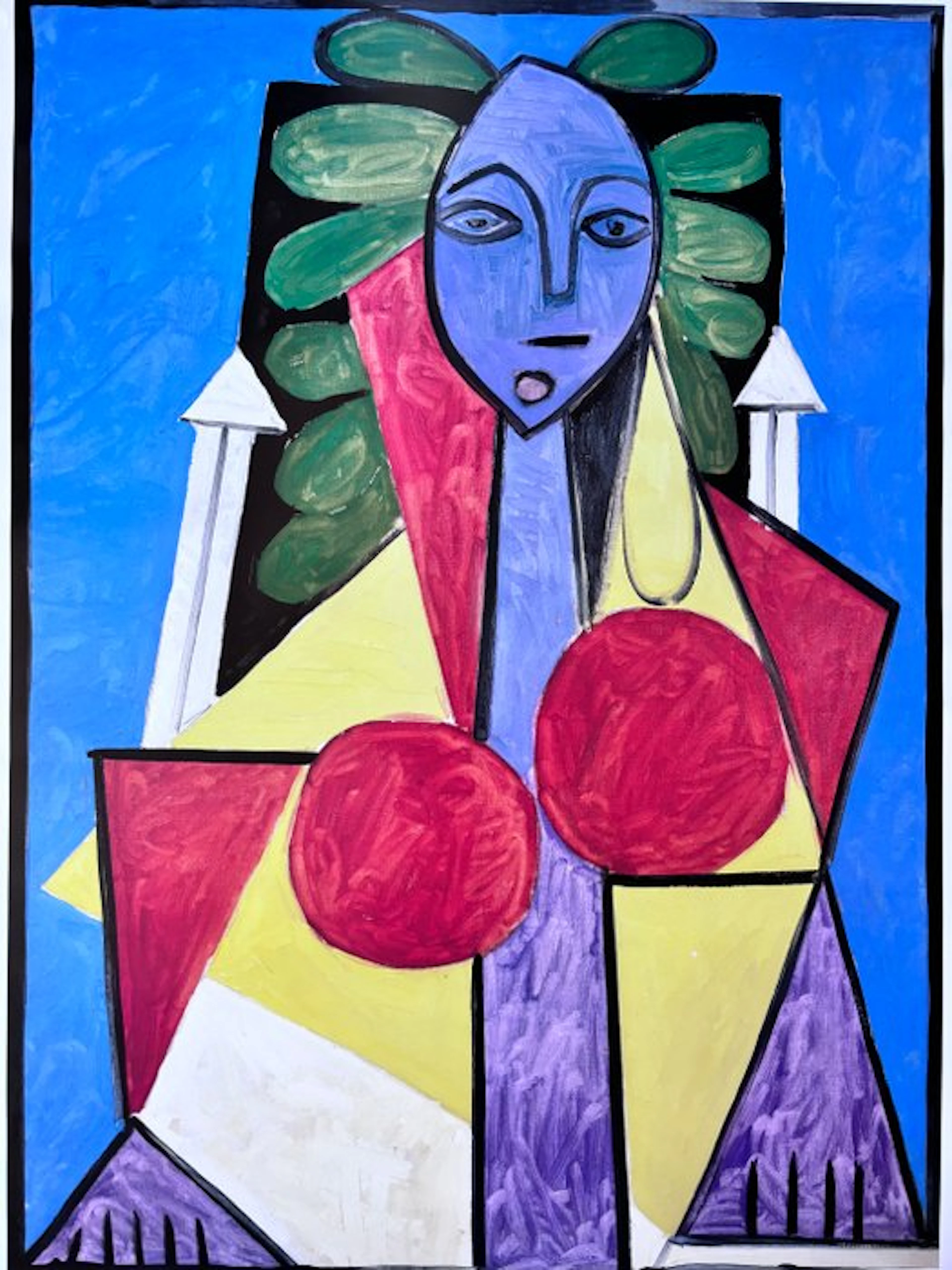 Pablo Picasso (after) - Mujer en un sillón (Françoise...