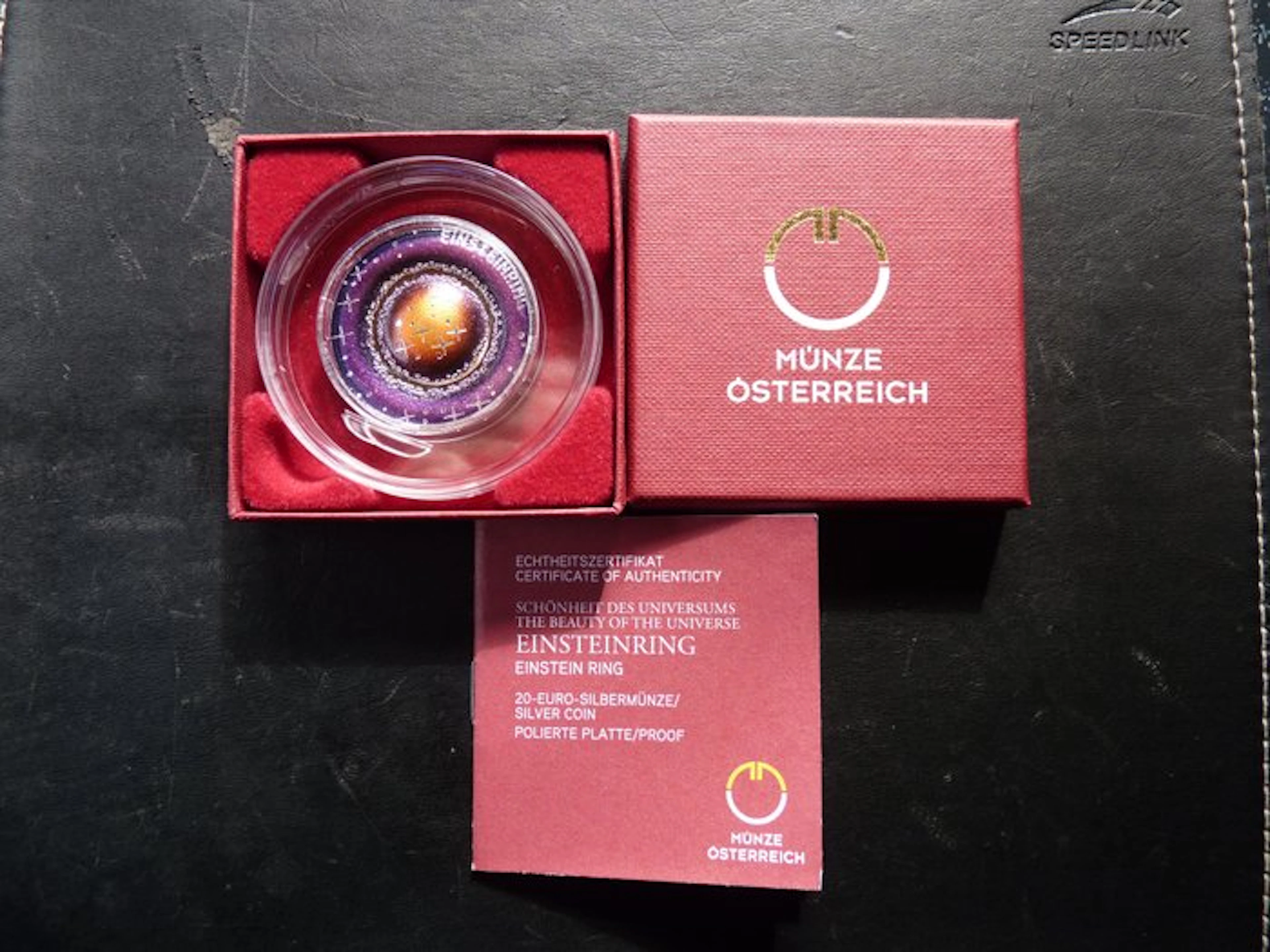 Austria. 20 Euro 2025 "Einstein Ring" Proof (No reserve price)