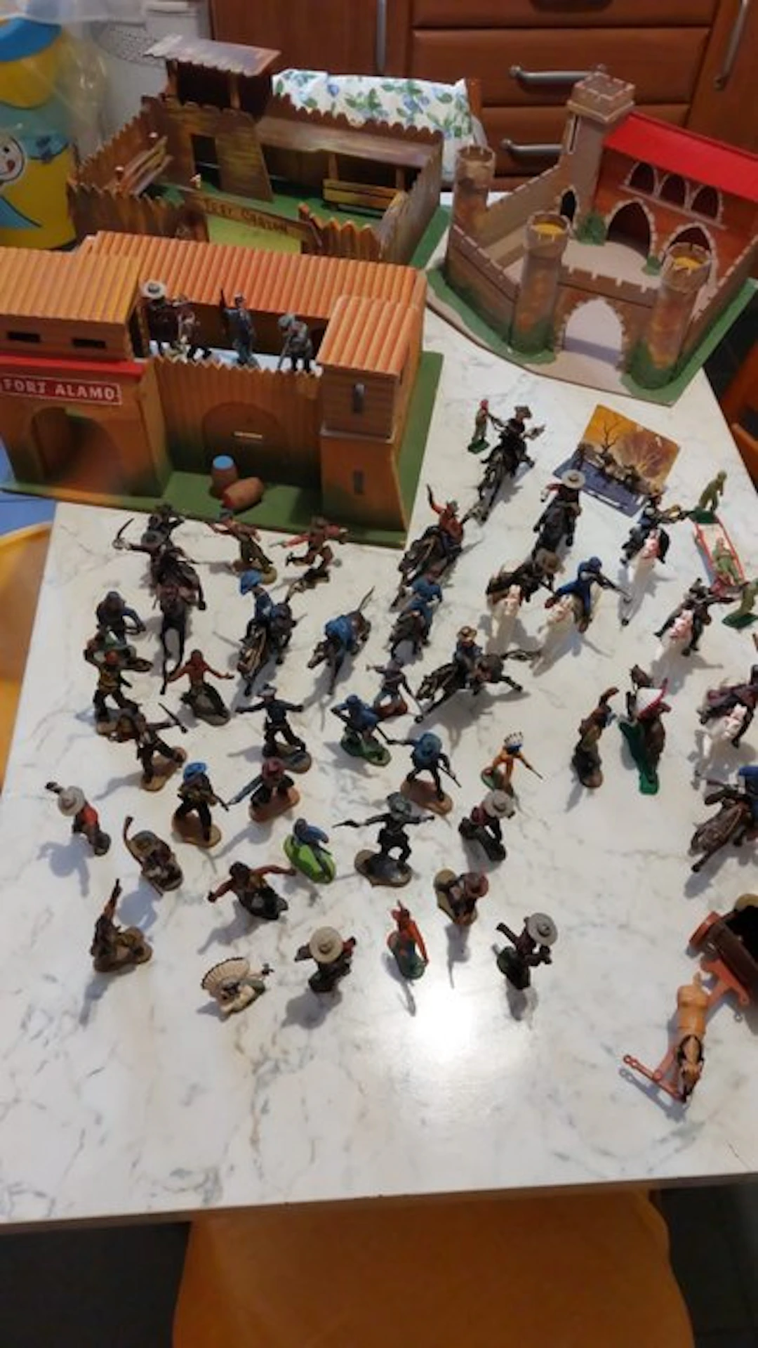 patent e misti vintage - Toy soldier figurini western - 1950-1960