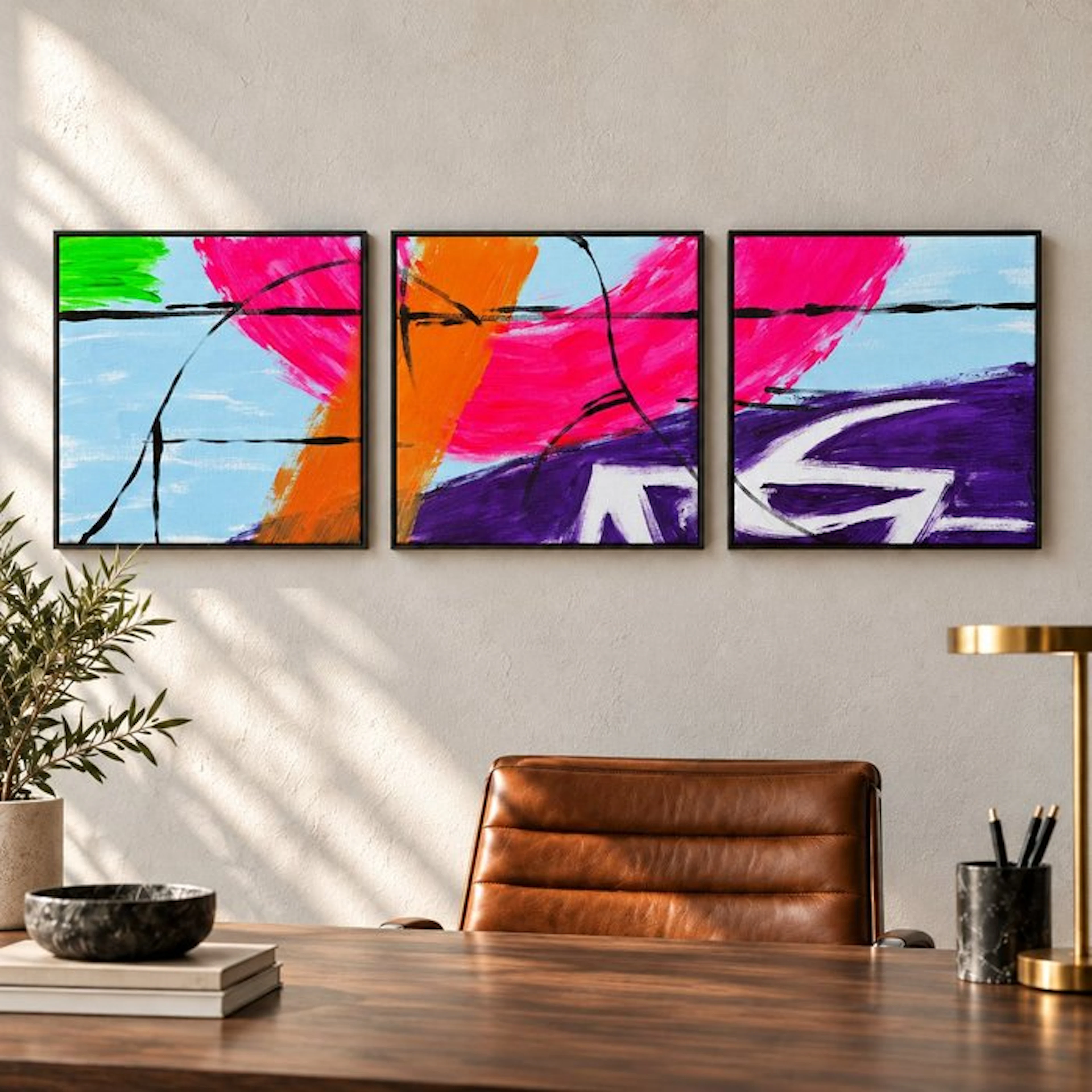Xosh - Life in Colors TRIPTICO
