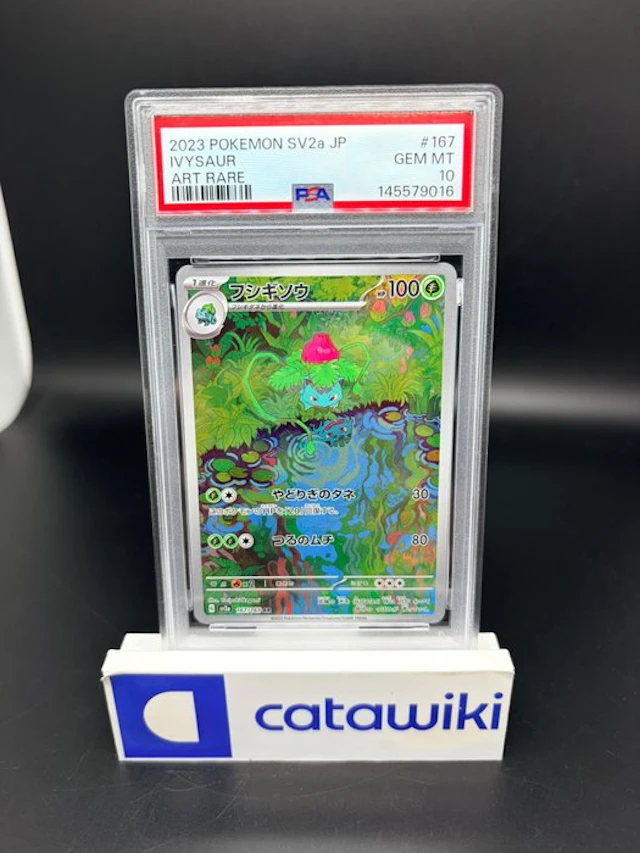 Pokémon - 1 Graded card - Ivysaur - 167/165 - PSA 10...