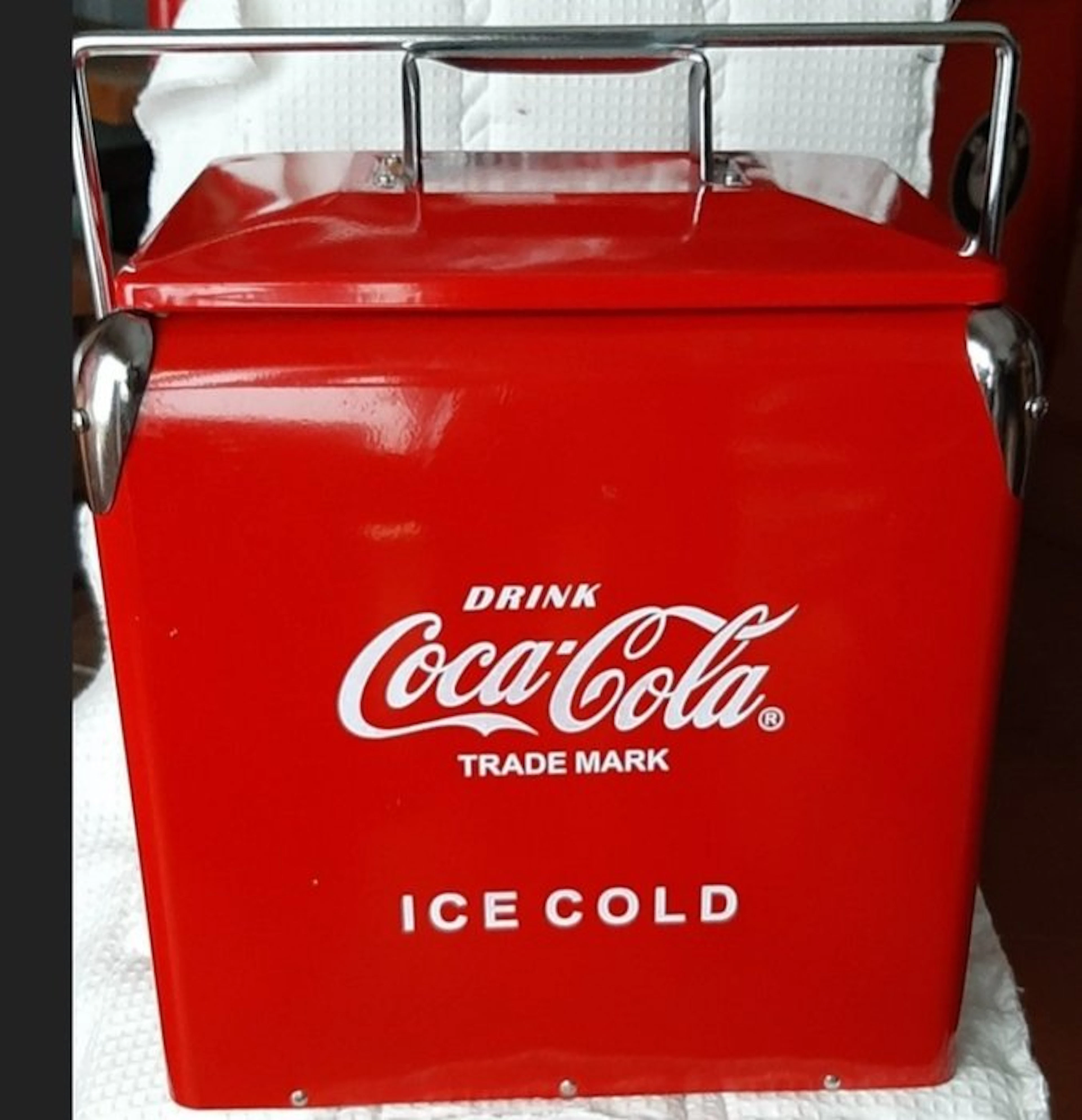 Ice bucket - Coca-Cola ice house - Steel