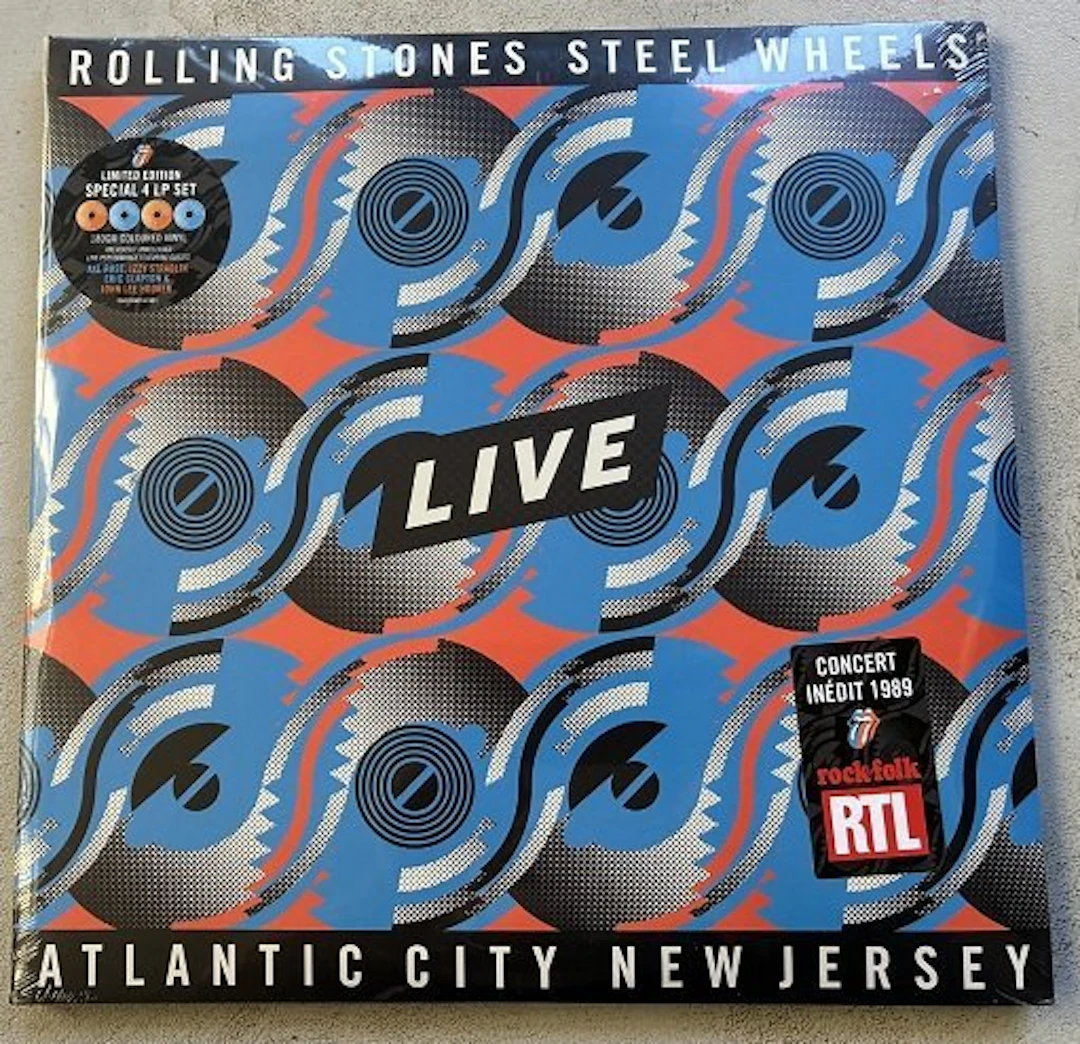 Rolling Stones - Steel Wheels Live Atlantic City New...