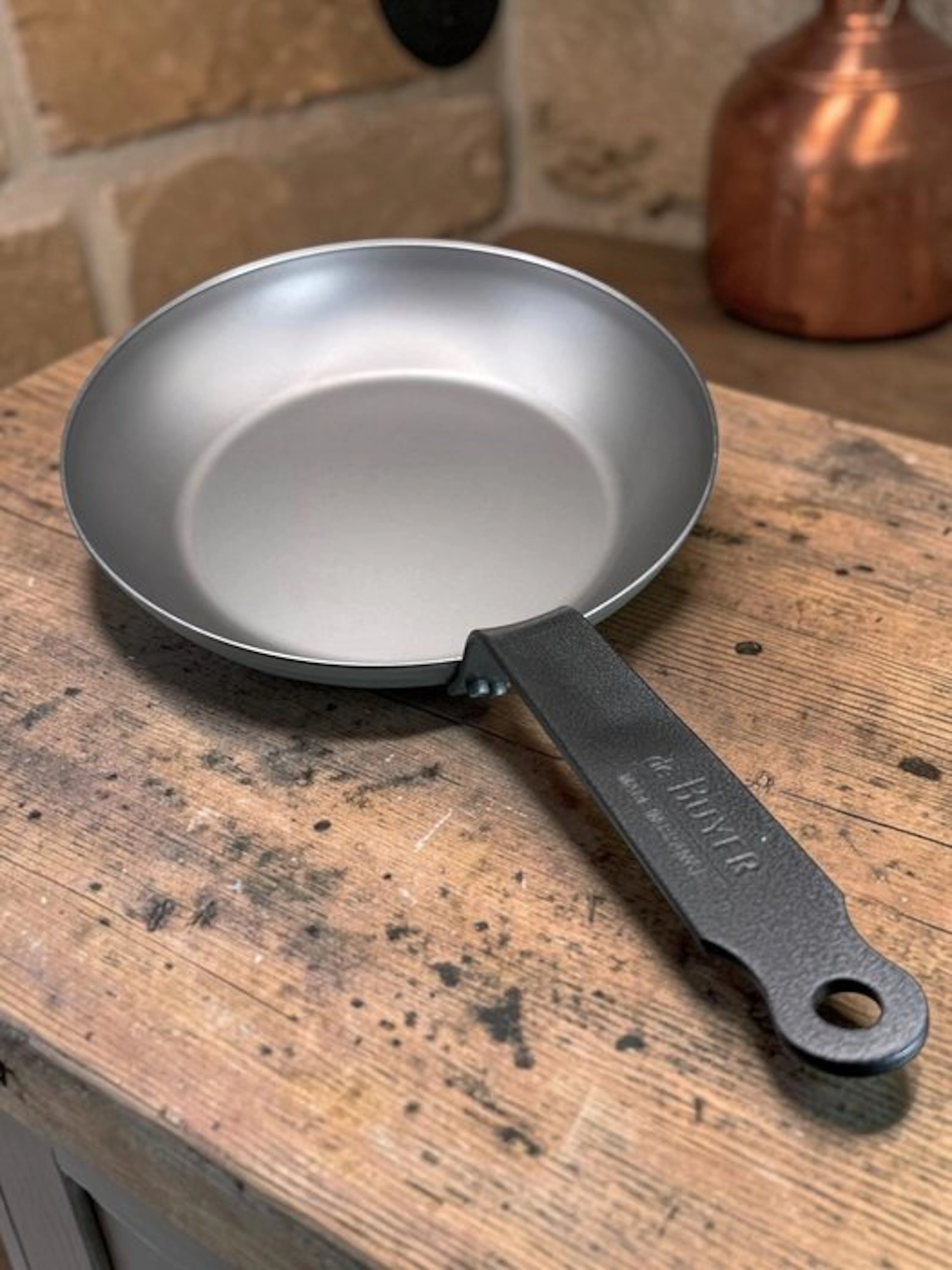 De Buyer - Pan - Frying Pan - Made in France - Acier Steel - 24 cm