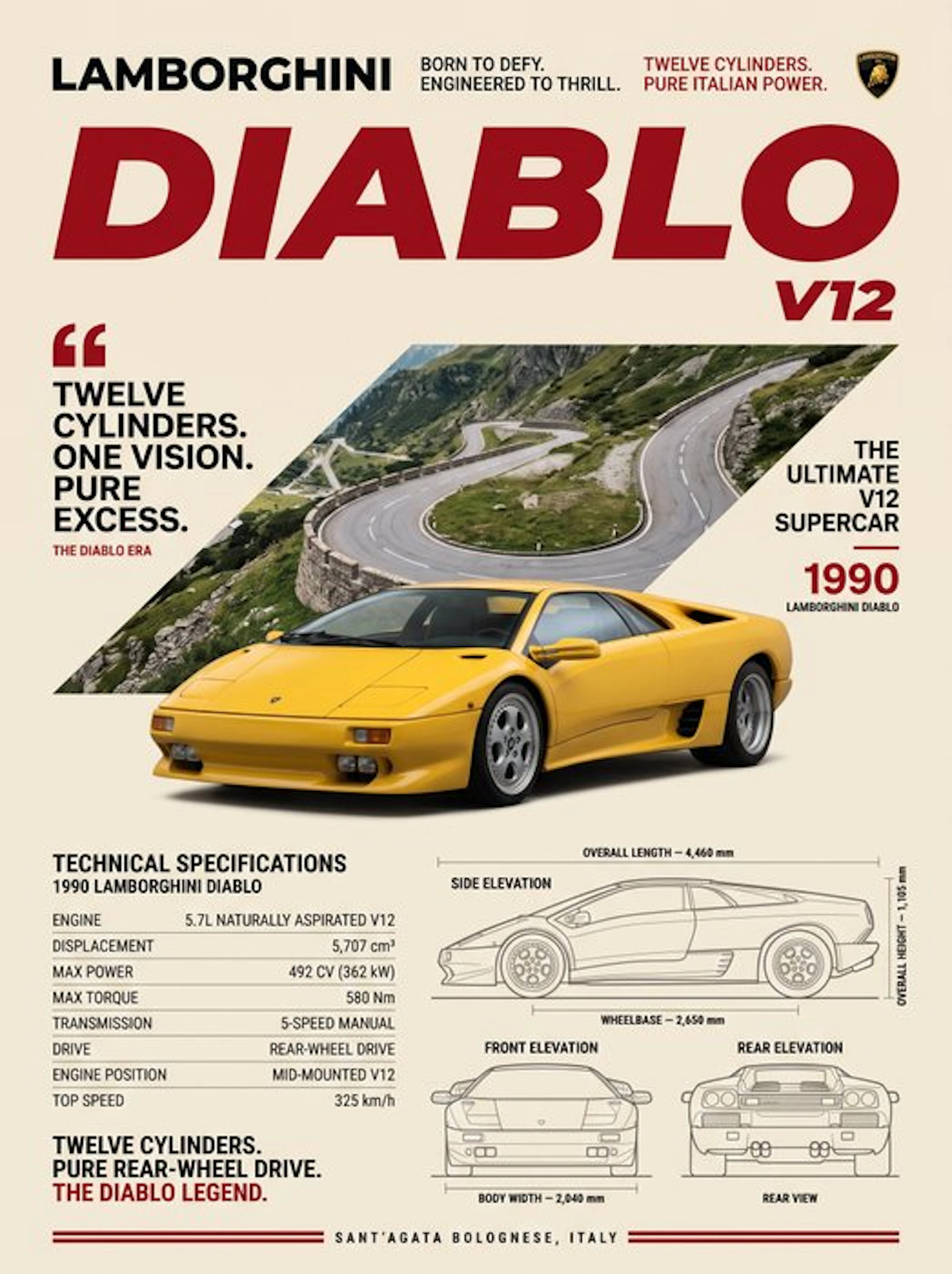 Shmidt.Art - Lamborghini - Lamborghini Diablo V12 - 1990s