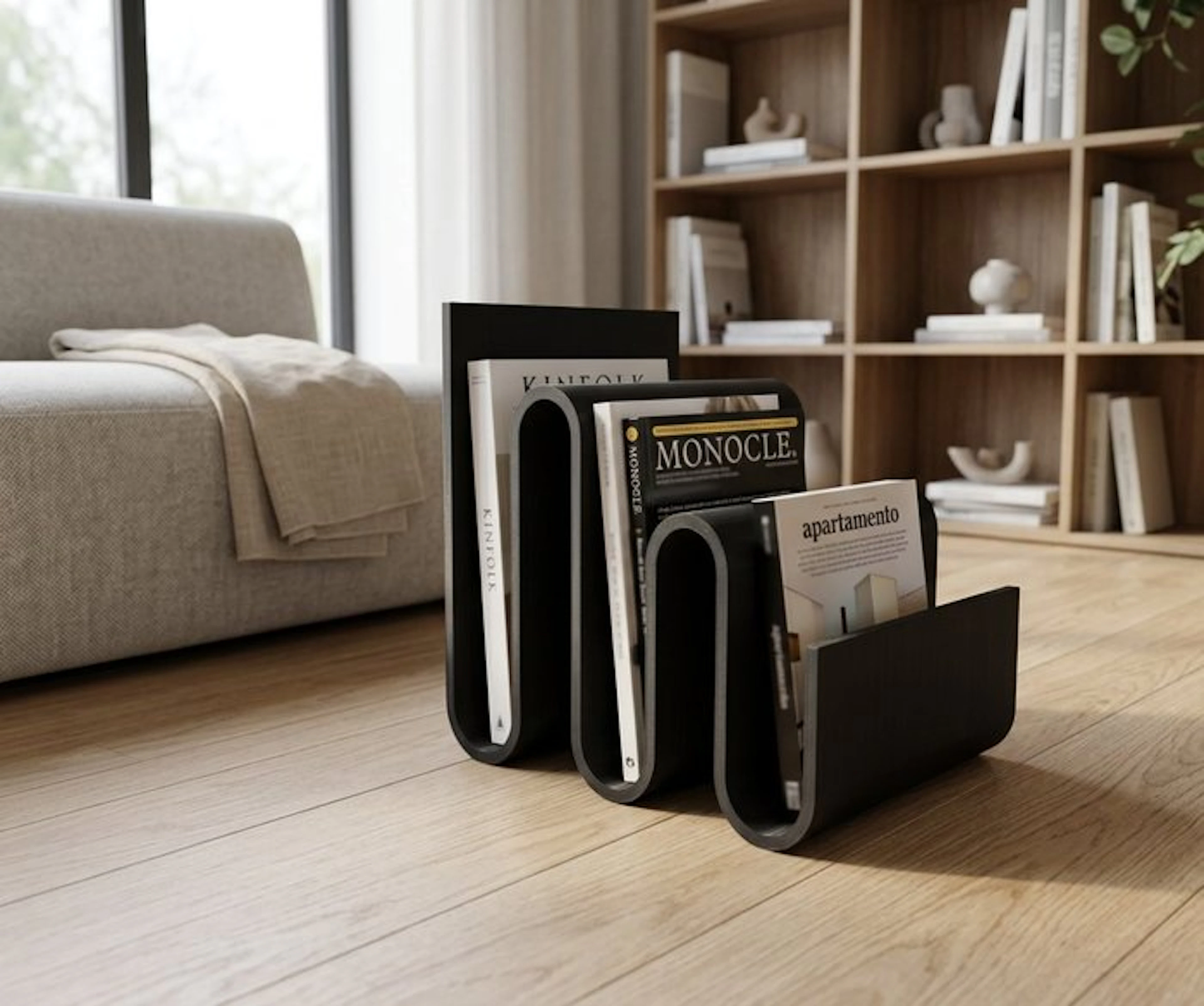 Bacco Creations - Magazine rack - Plastic - Arc Collection