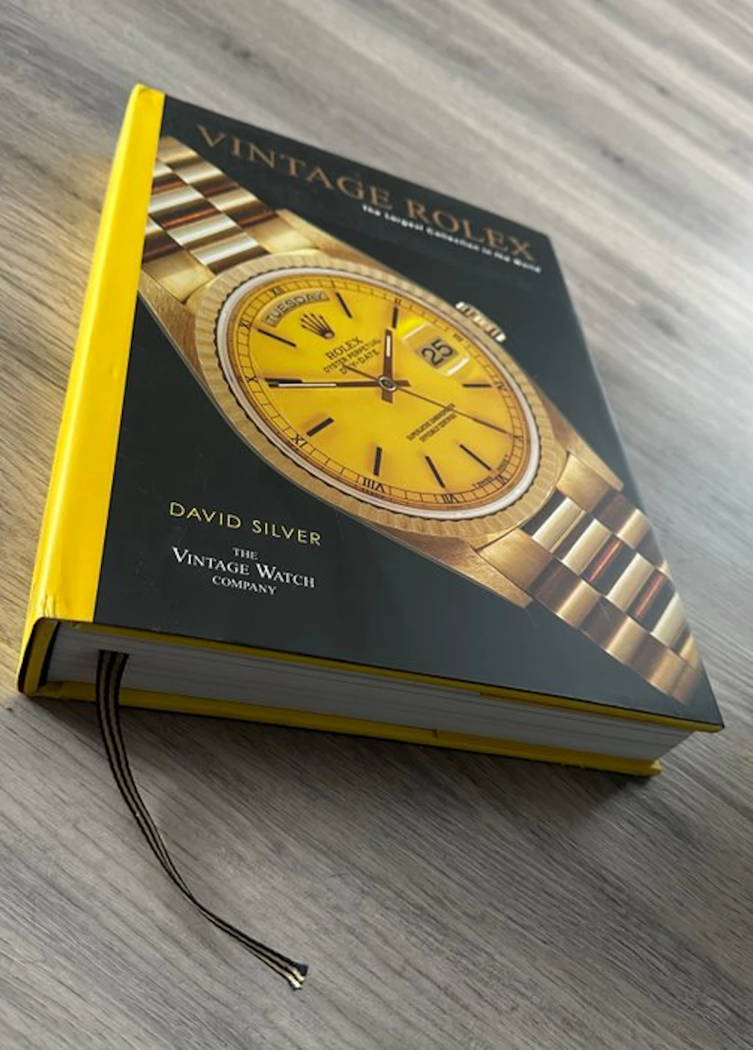 Rolex - The Yellow Edition - Book - Mega Big Size - 383 Pages