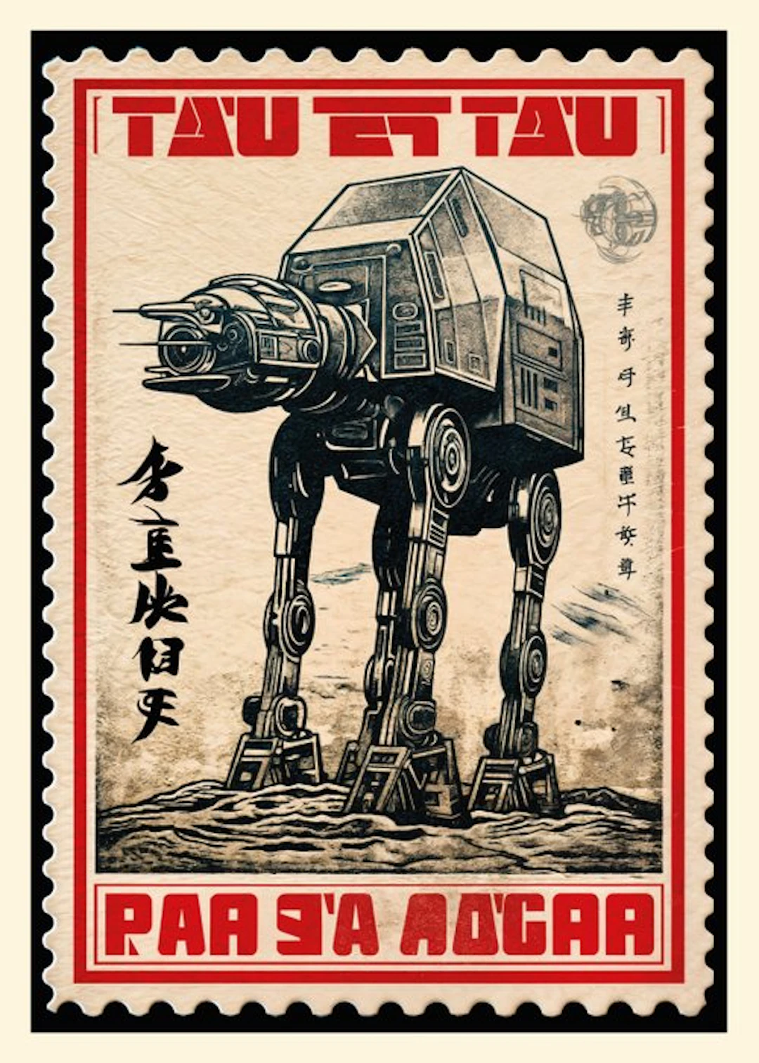 Kobalt - AT-AT (Galaxy stamp series)