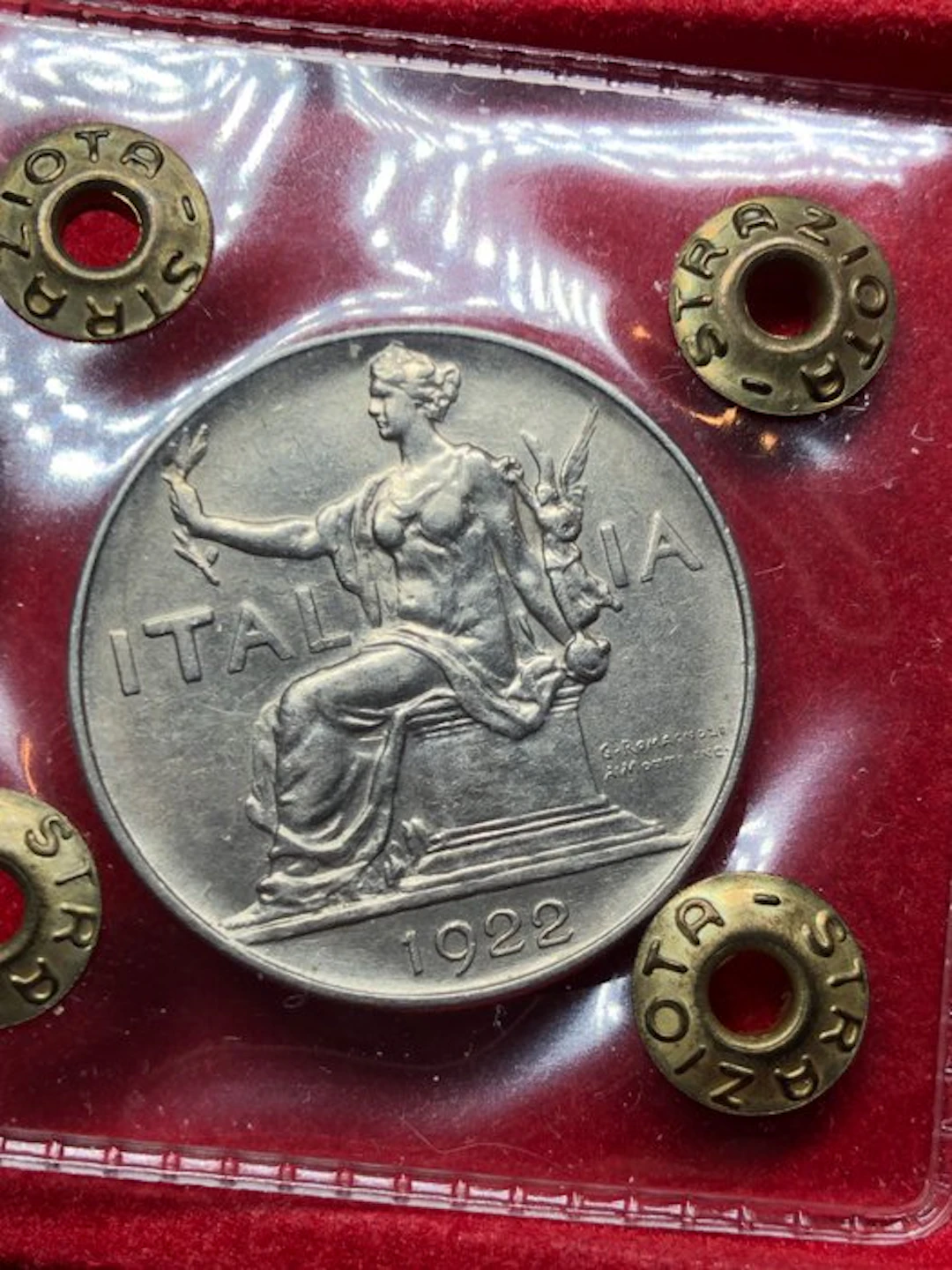 Italy, Kingdom Vittorio Emanuele III. 2 Lire 1922 (No reserve price)