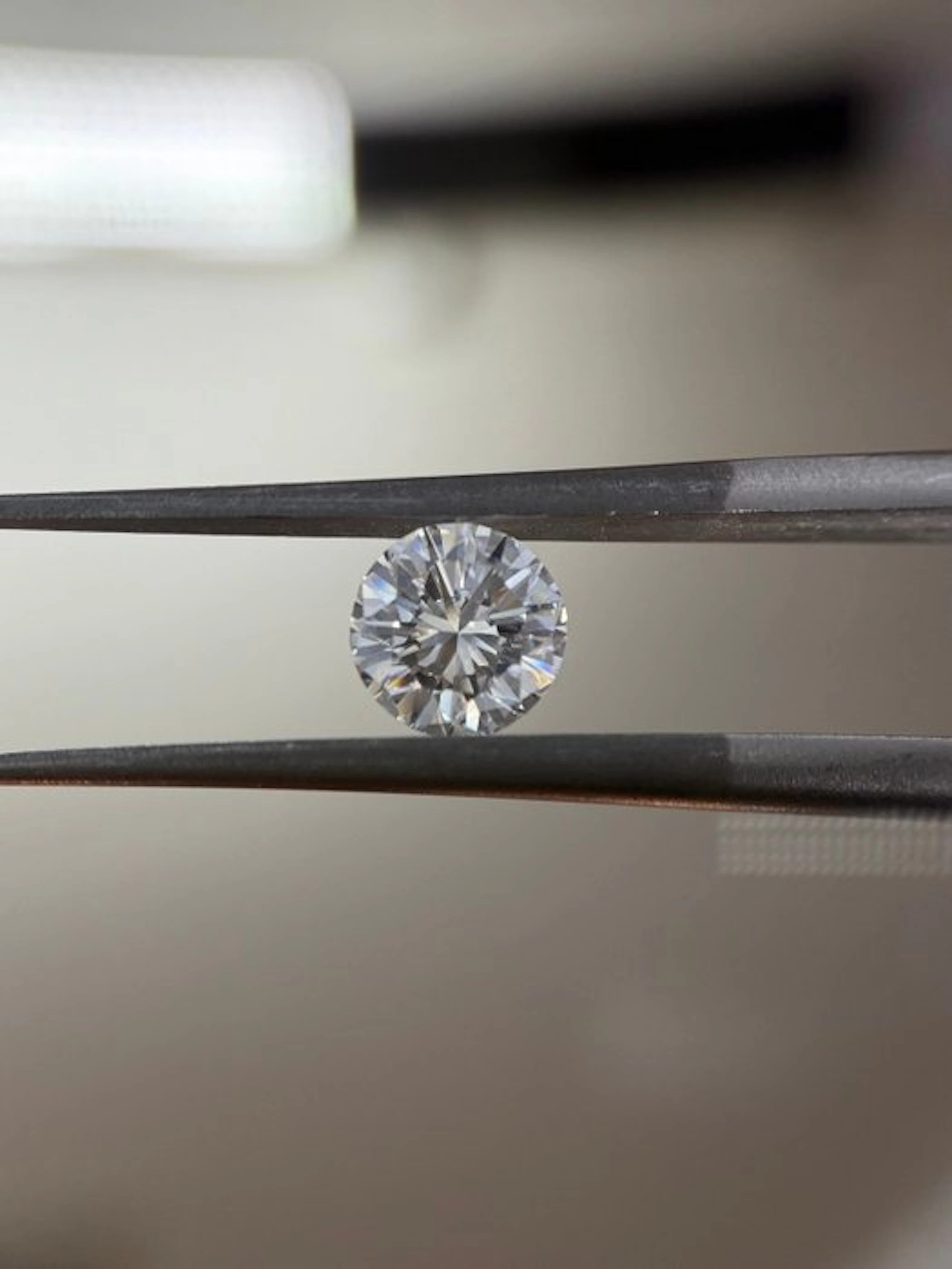 1 pcs Diamond (Natural) - 0.56 ct - Round - D (colourless) - VVS1 - HRD Antwerp