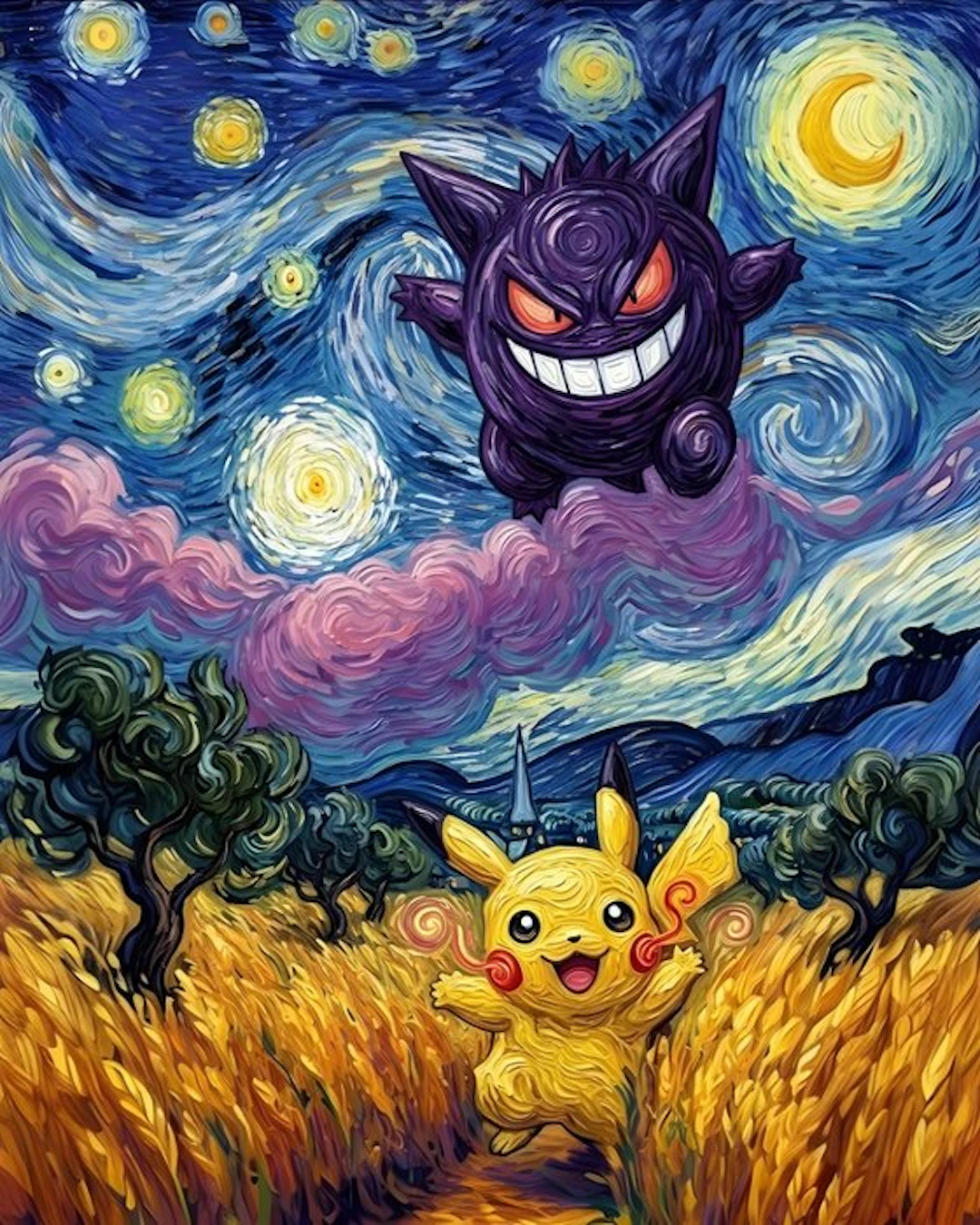 AT9 - "Pikachu x Gengar: Lightning & Shadow"