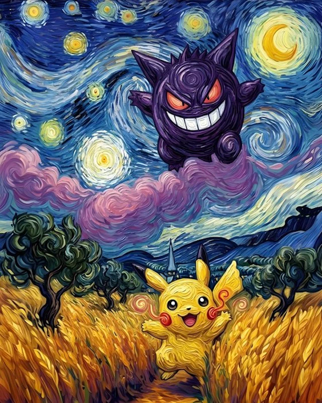 AT9 - "Pikachu x Gengar: Lightning & Shadow"
