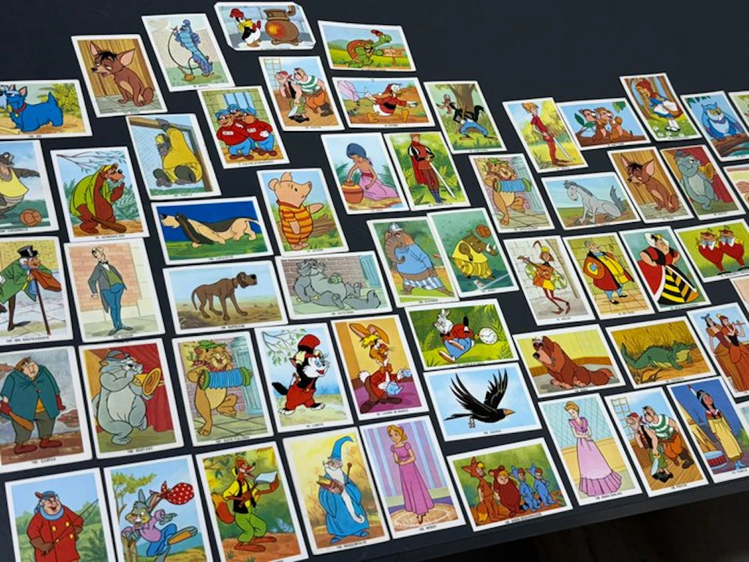Fher Galería Walt Disney – 85 Vintage Picture Cards – Spain – c