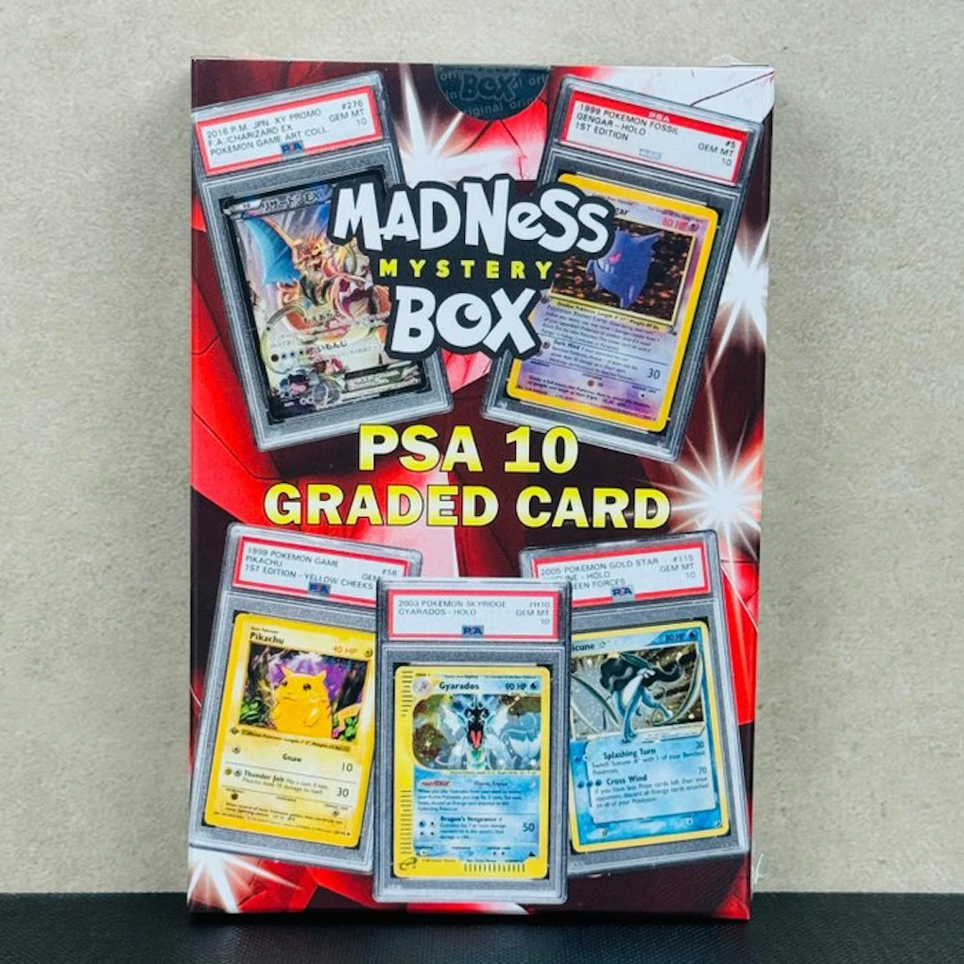 Pokémon Mystery box - Madness Mystery Box PSA 10 - Graded Card - Pokémon