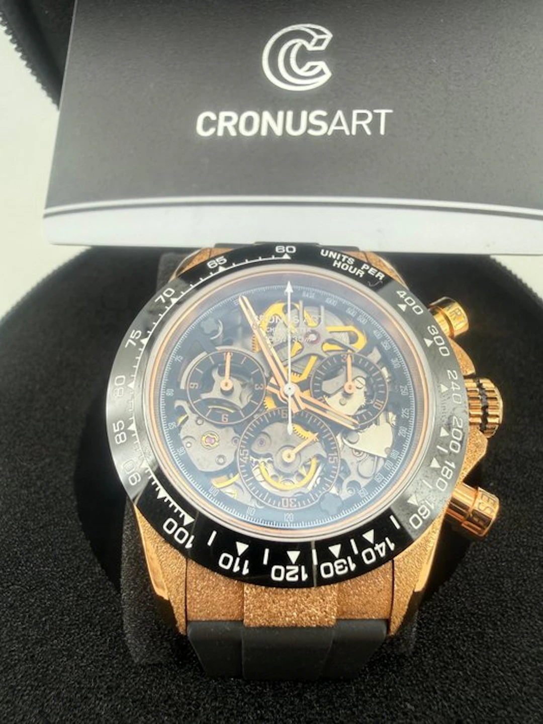 CRONUS ART - Daytona Skeleton Automatic Chronograph Ref