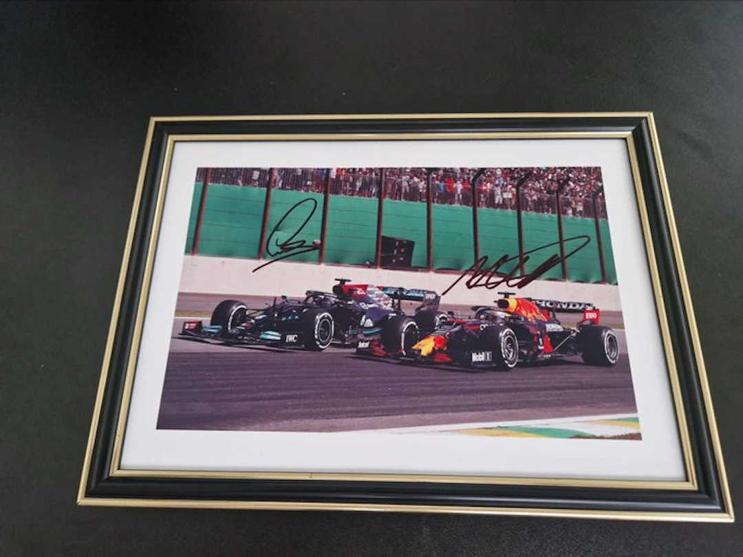 Formula 1 - Max Verstappen and Lewis Hamilton - Photograph