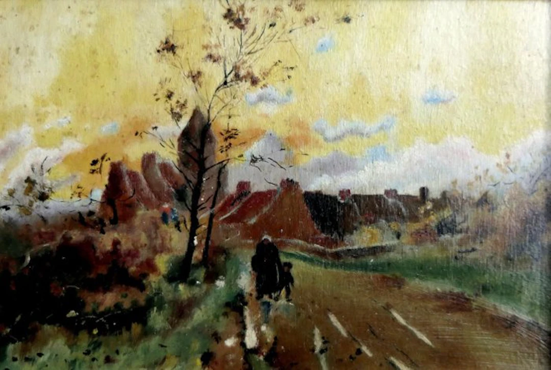 École Française (XIX-XXe) – Claude Louis Georges Couturi...