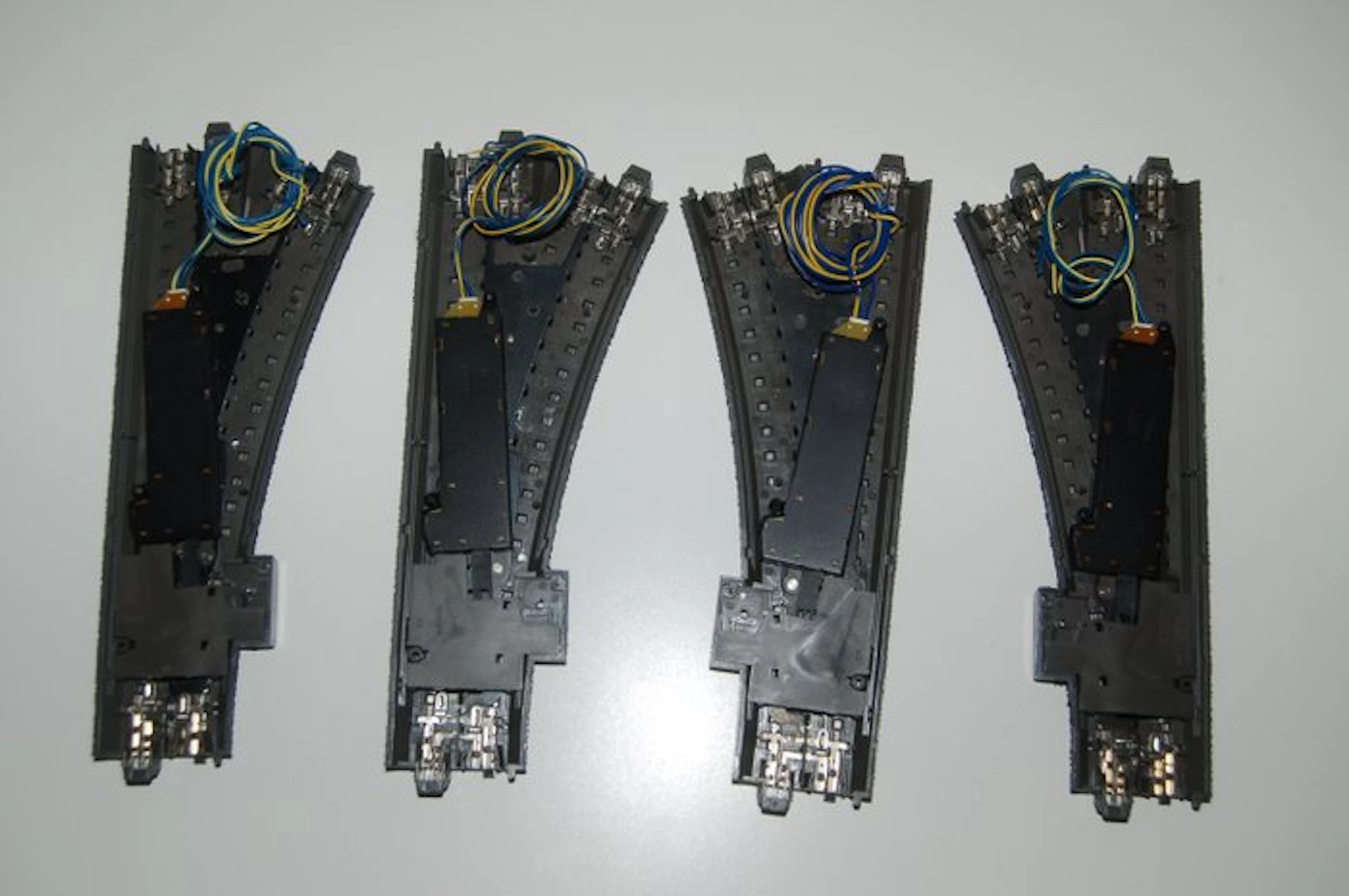 Märklin H0 - 24611/24612/74490 - Model train tracks (8)...