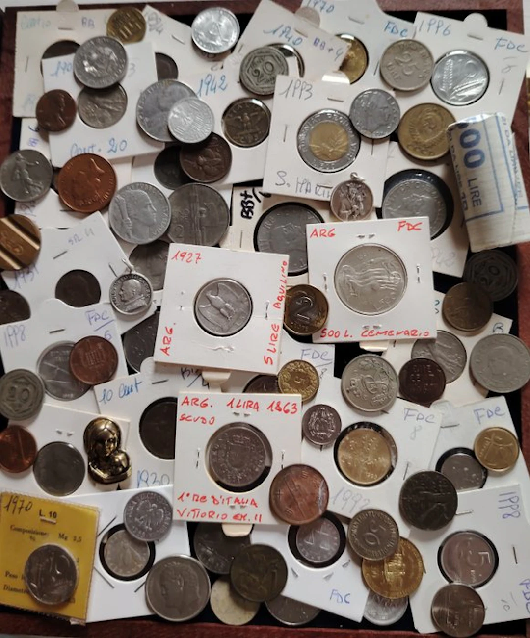 Italy, Kingdom Lotto 150 monete inclusi argenti (No reserve price)