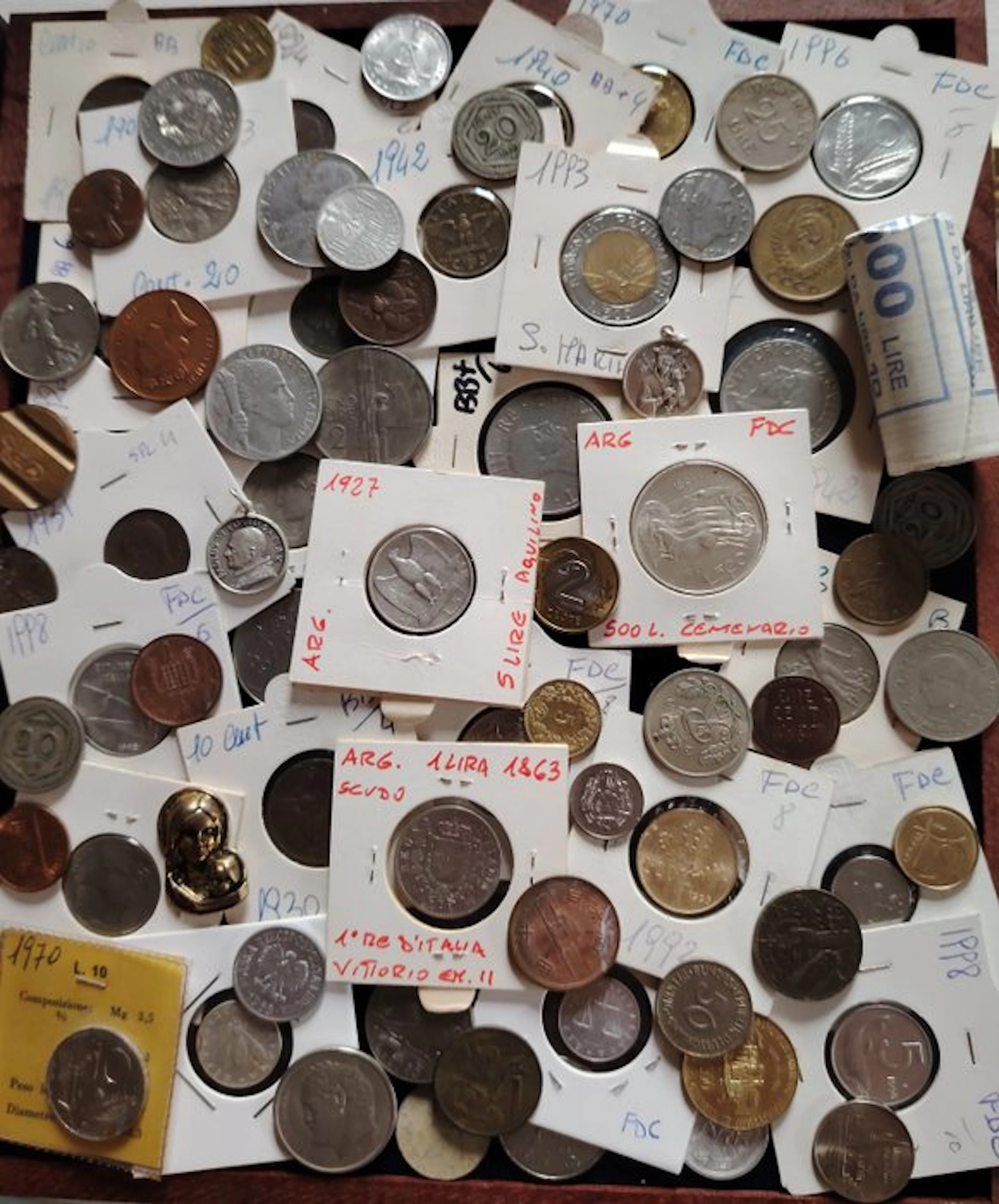 Italy, Kingdom Lotto 150 monete inclusi argenti (No reserve price)