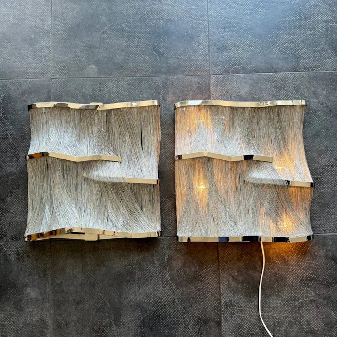 Terzani - Barlas Baylar - Wall lamp (2) - Atlantis - Chrome - Exclusive