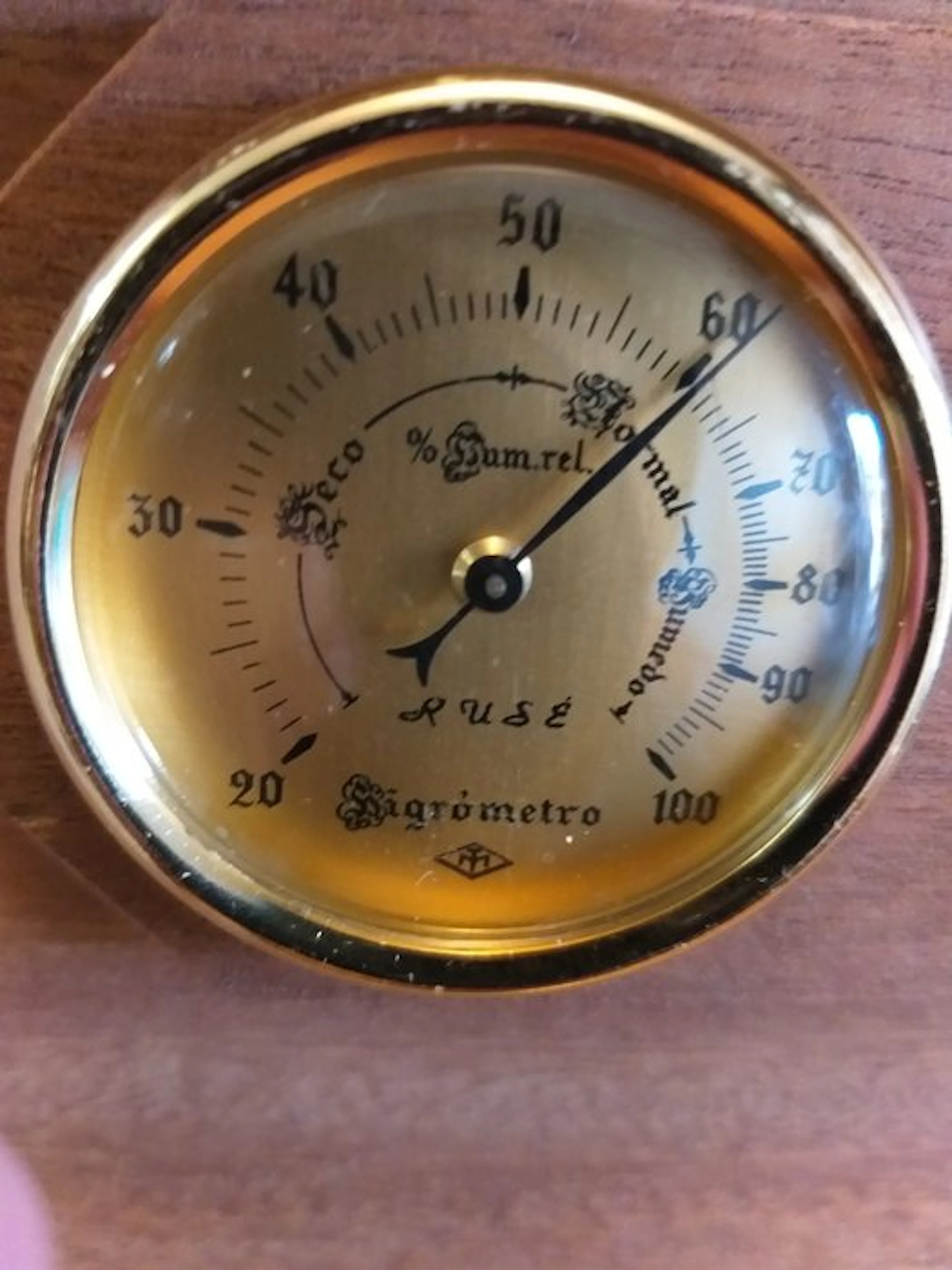 No reserve price - Humidor - Mahogany