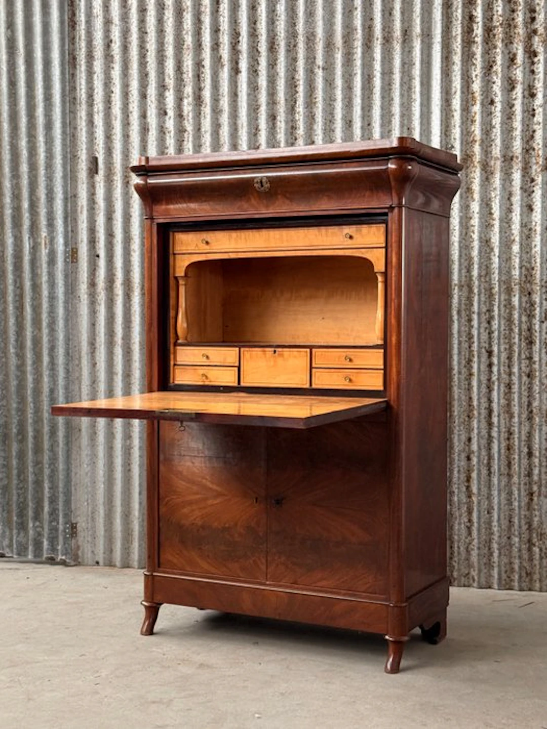 Secrétaire à abattant - secretary desk - Esdoorn (interior)