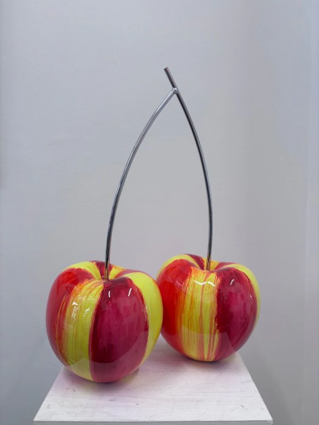 Sculpture, Ciliegie - 54 cm - Resin