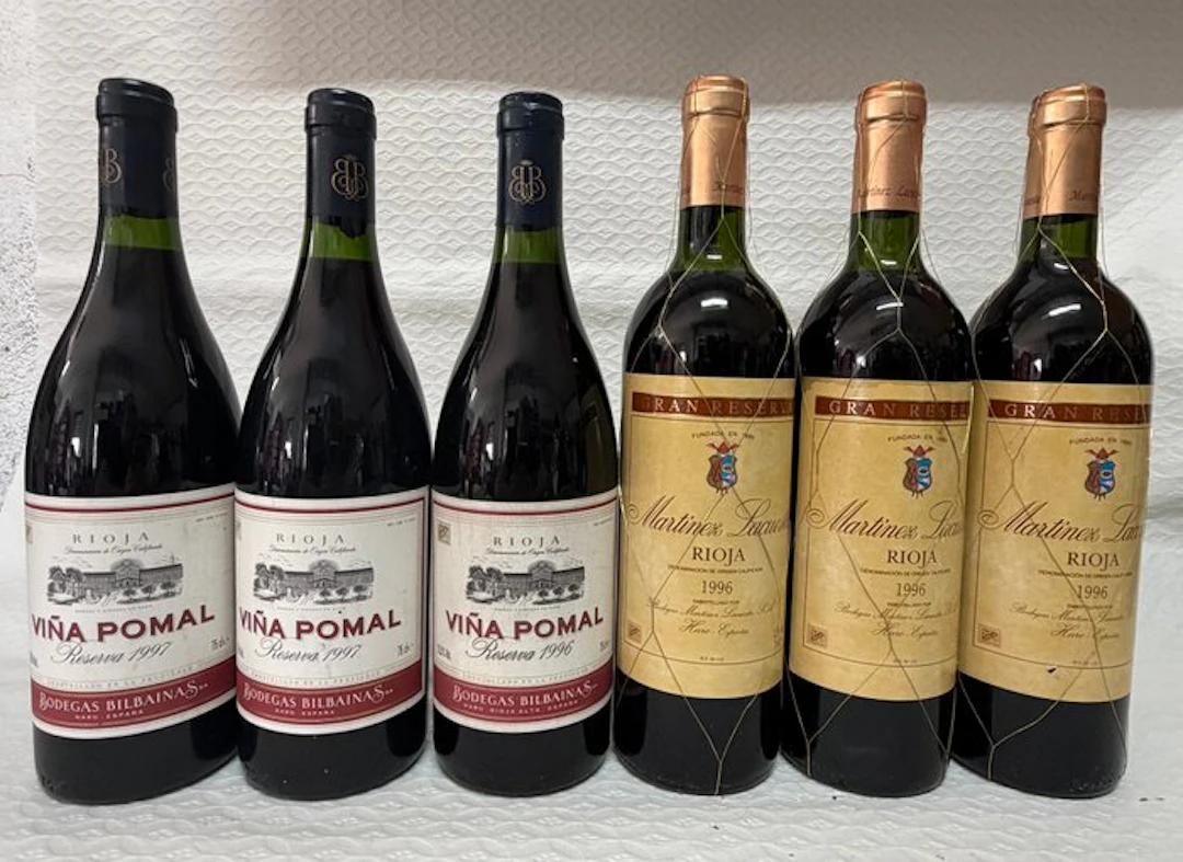 1996, 1997 Bodegas Bilbaínas