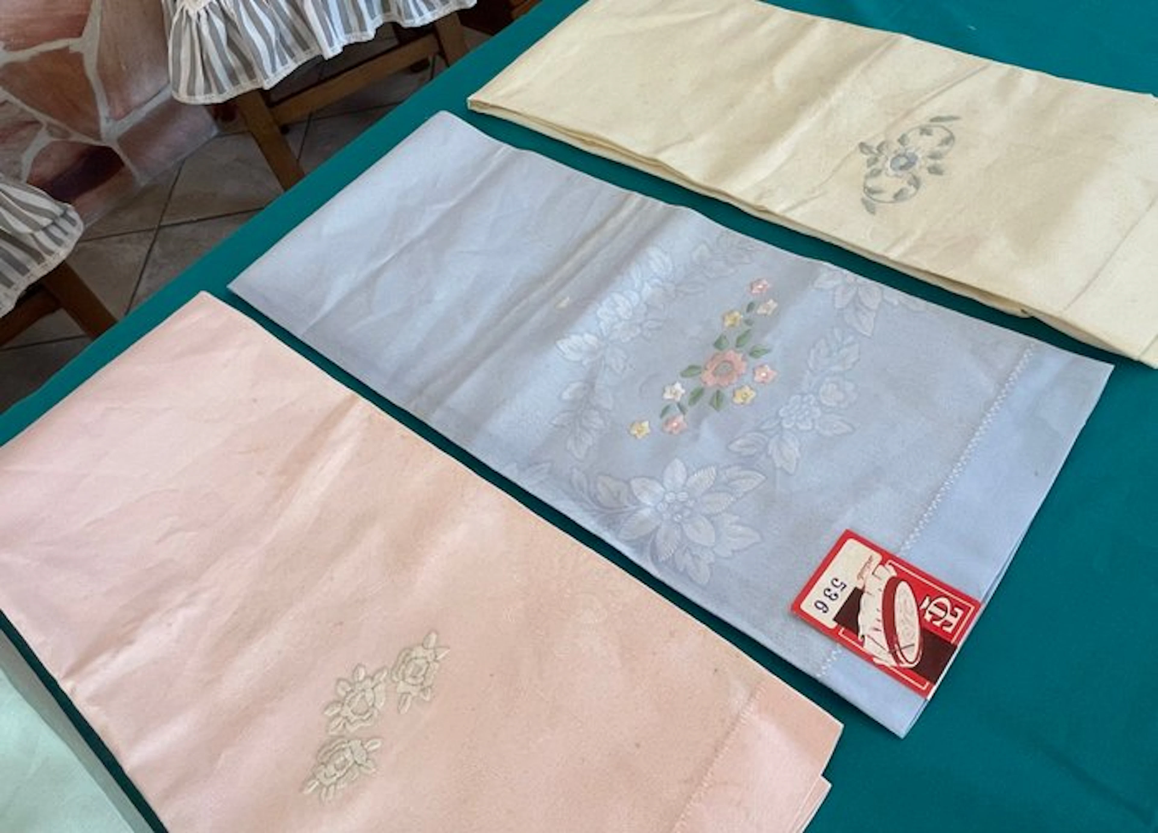 ricami fatti a mano - Towel (8) - 1.08 cm - 72 cm - Towel
