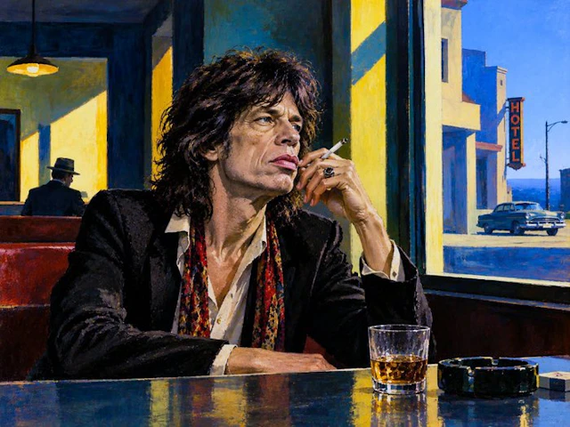 Jacon Art - Mick Jagger & Related - SATISFACTION IN SILENCE - 1/7
