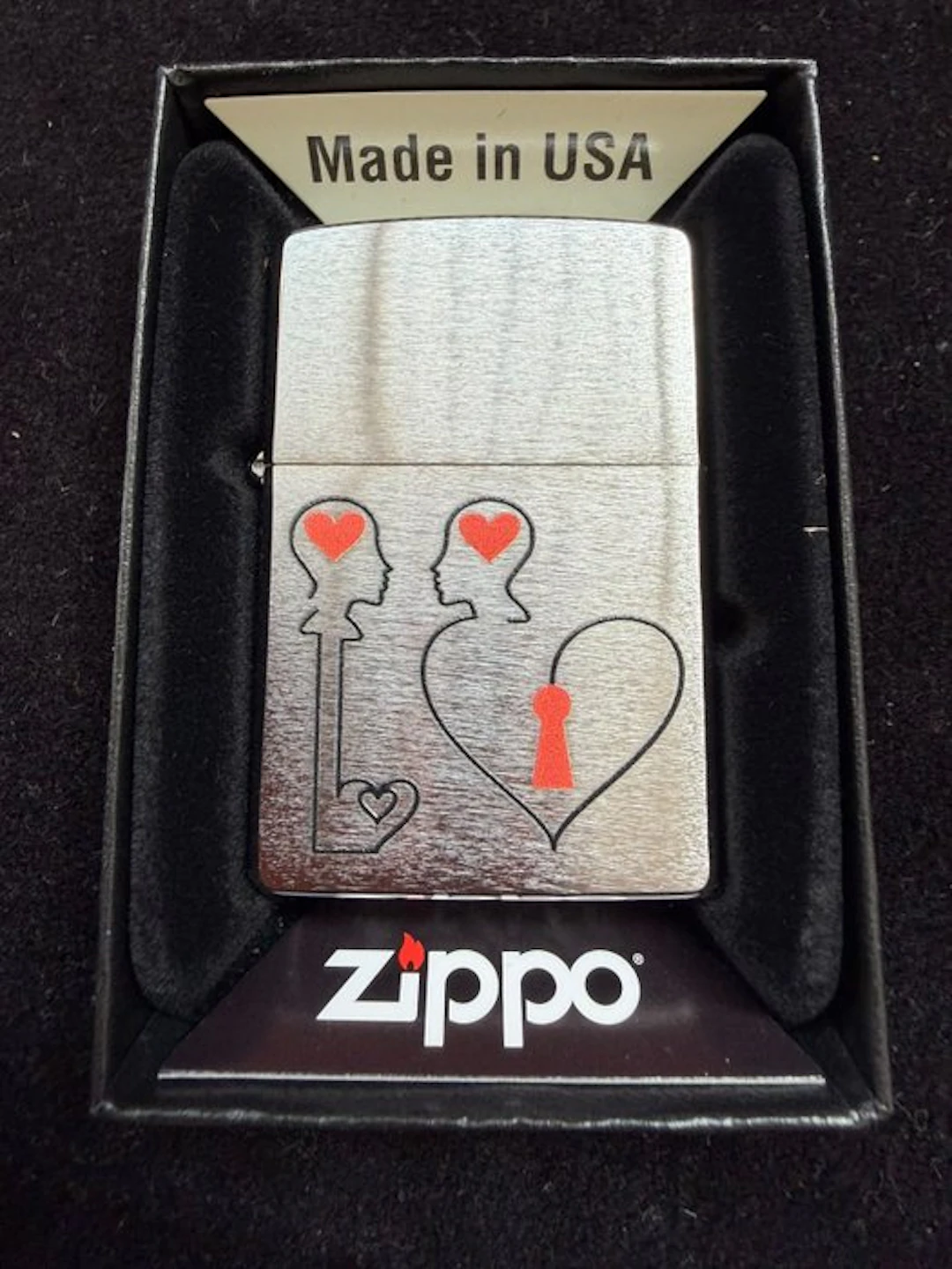 Zippo - No reserve price - Lighter - Steel (stainless)