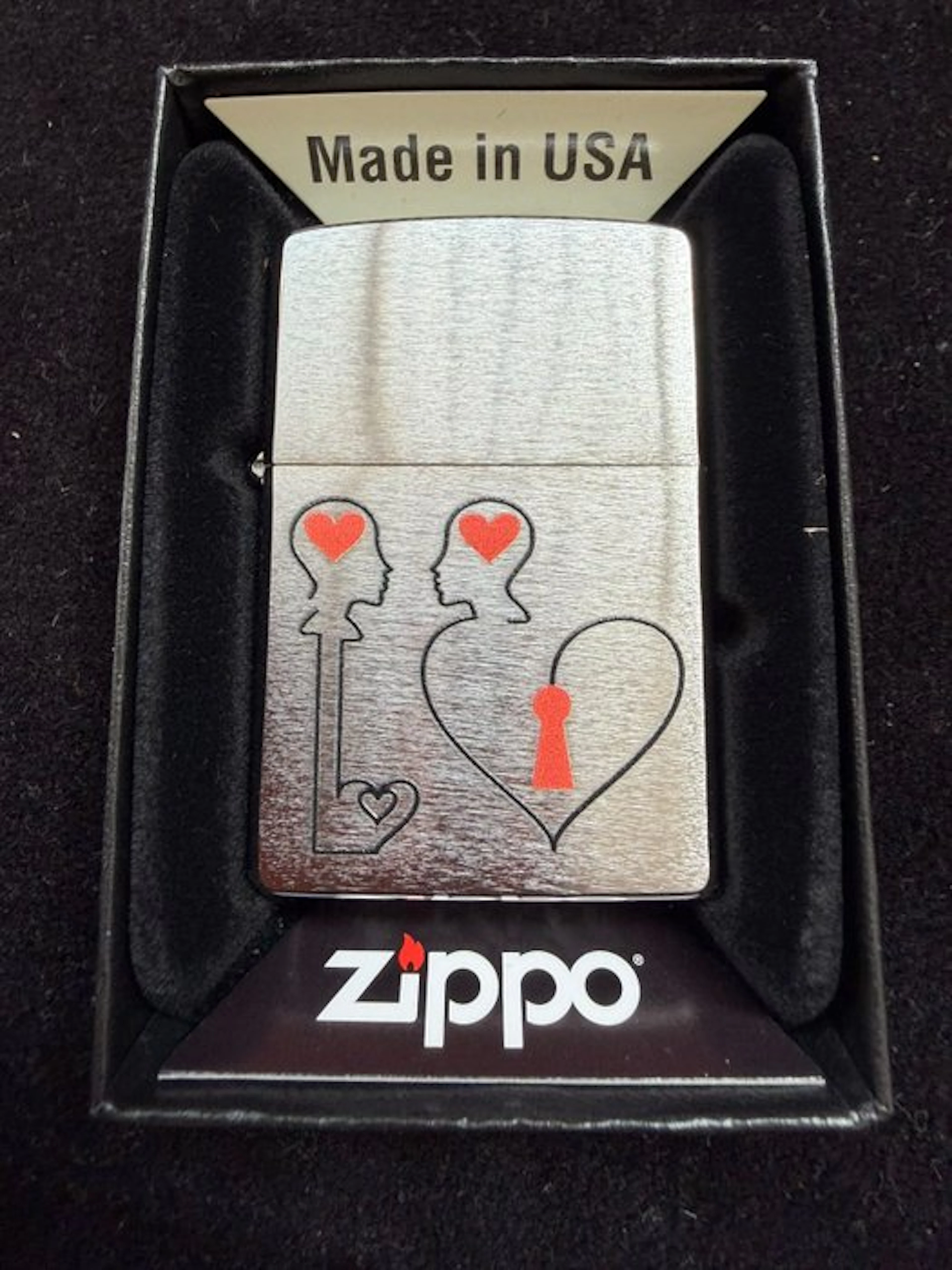 Zippo - No reserve price - Lighter - Steel (stainless)