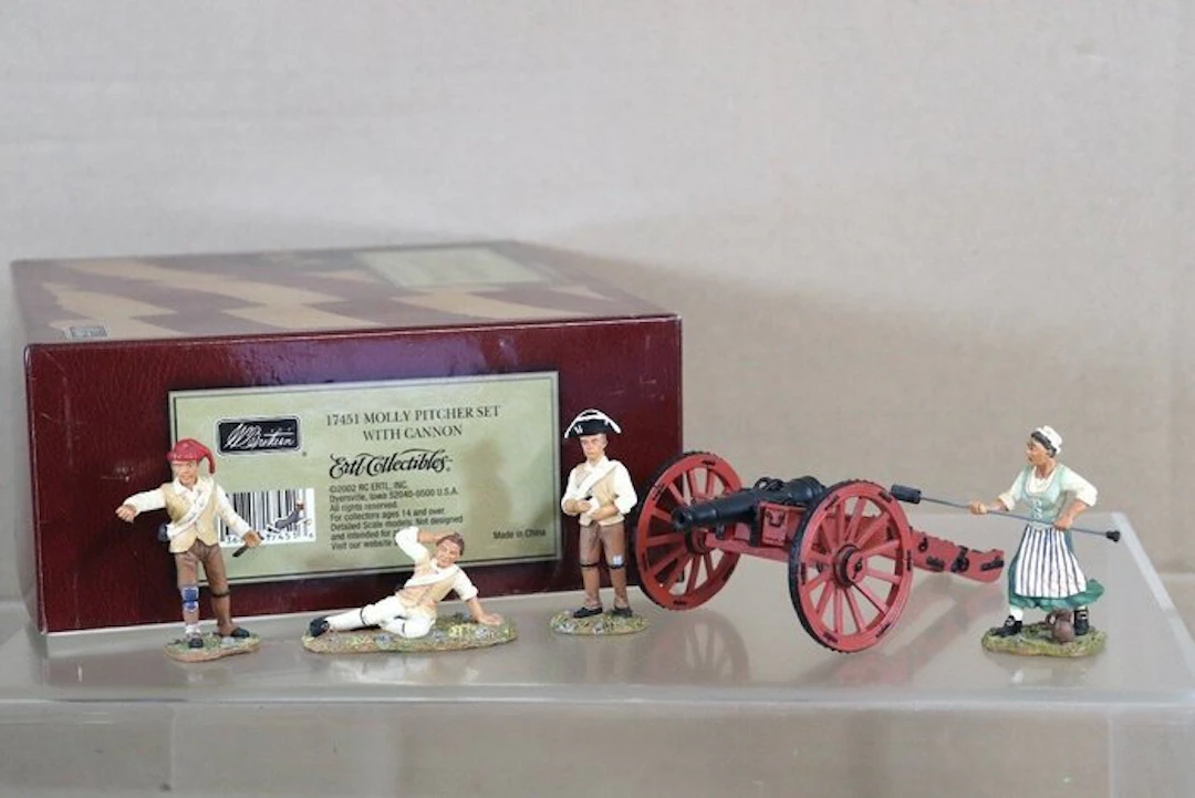 Ertl Collectibles : W Britain - Figure - Molly Pitcher...