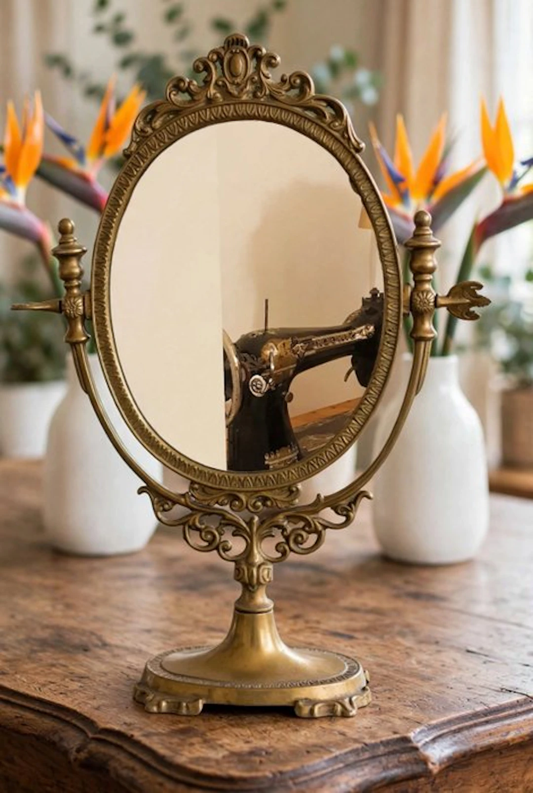 Mirror - Brass - Pysichè Mirror