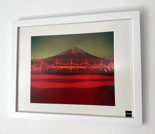 Chris Steele-Perkins - Magnum Photos - Road works near Mount Fuji