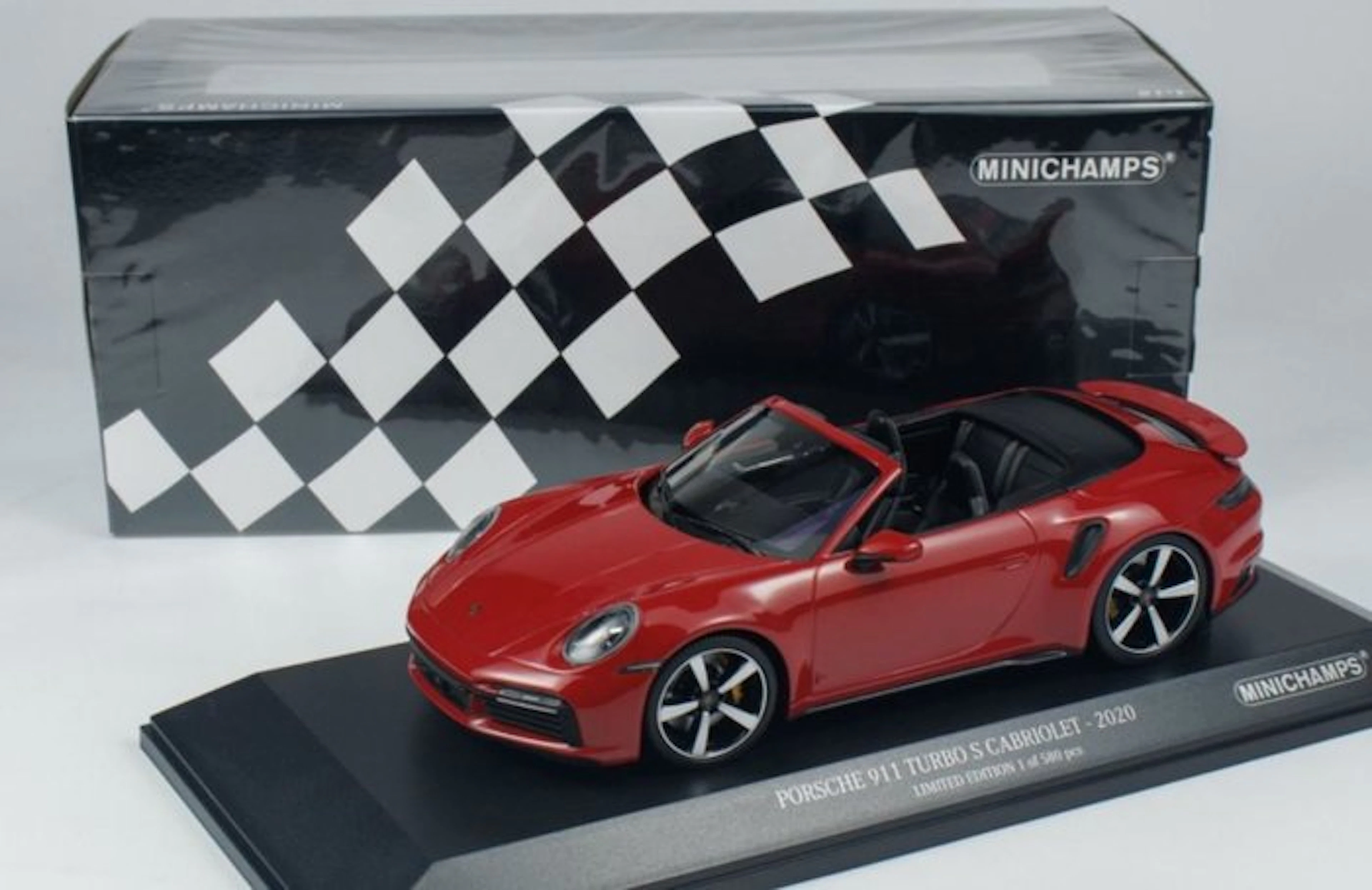 MiniChamps 1:18 - Model sports car - Porsche 911 Turbo S...