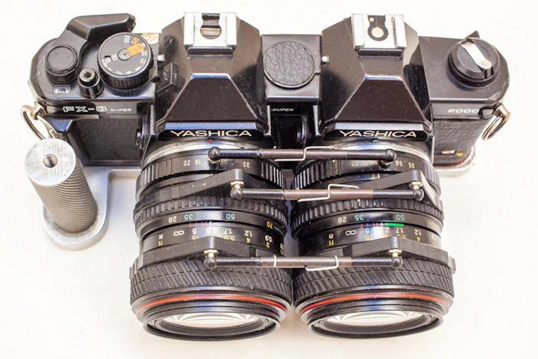 Yashica FX-D 2000 Super 3 D - Gran set especial con 6...