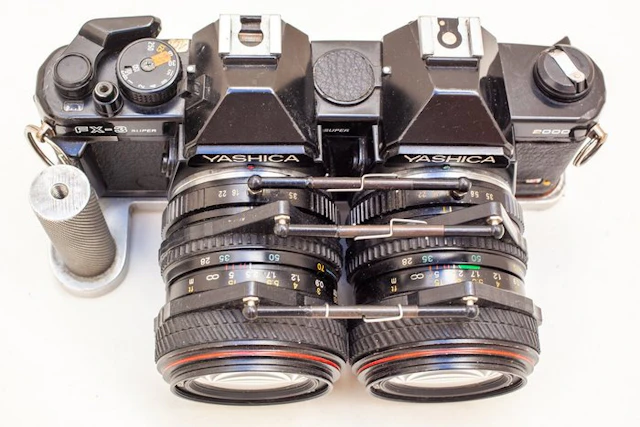Yashica FX-D 2000 Super 3 D - Gran set especial con 6...