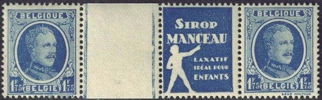 Belgium 1930 - A rare combination like the PUc4