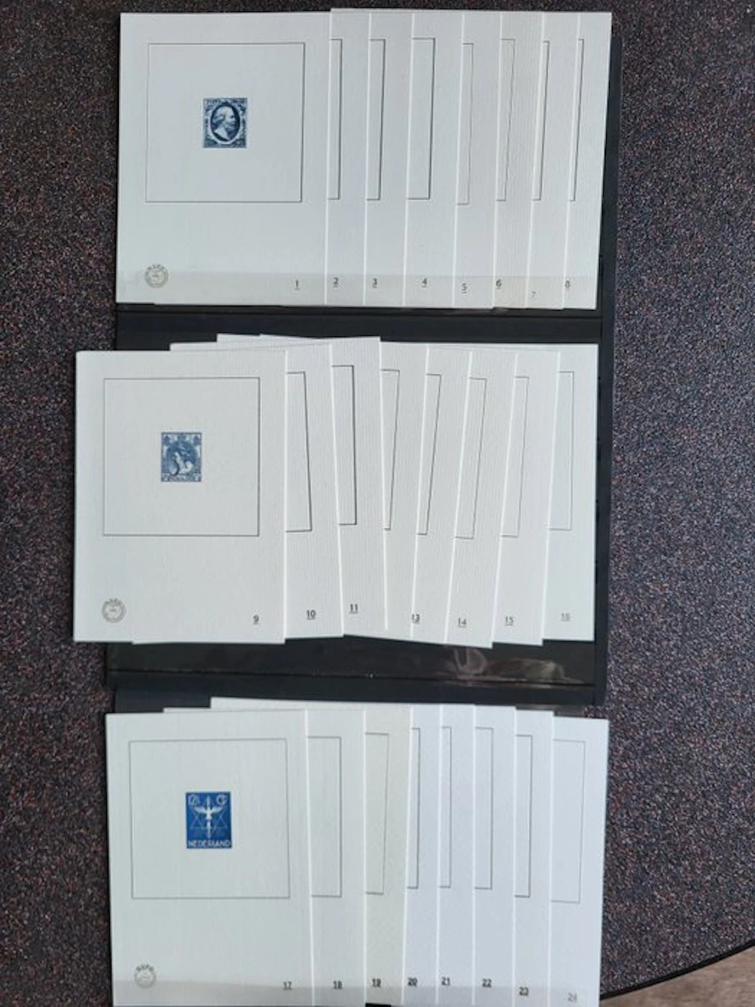 Netherlands 2004/2026 - 24 blueprints - blauwdruk