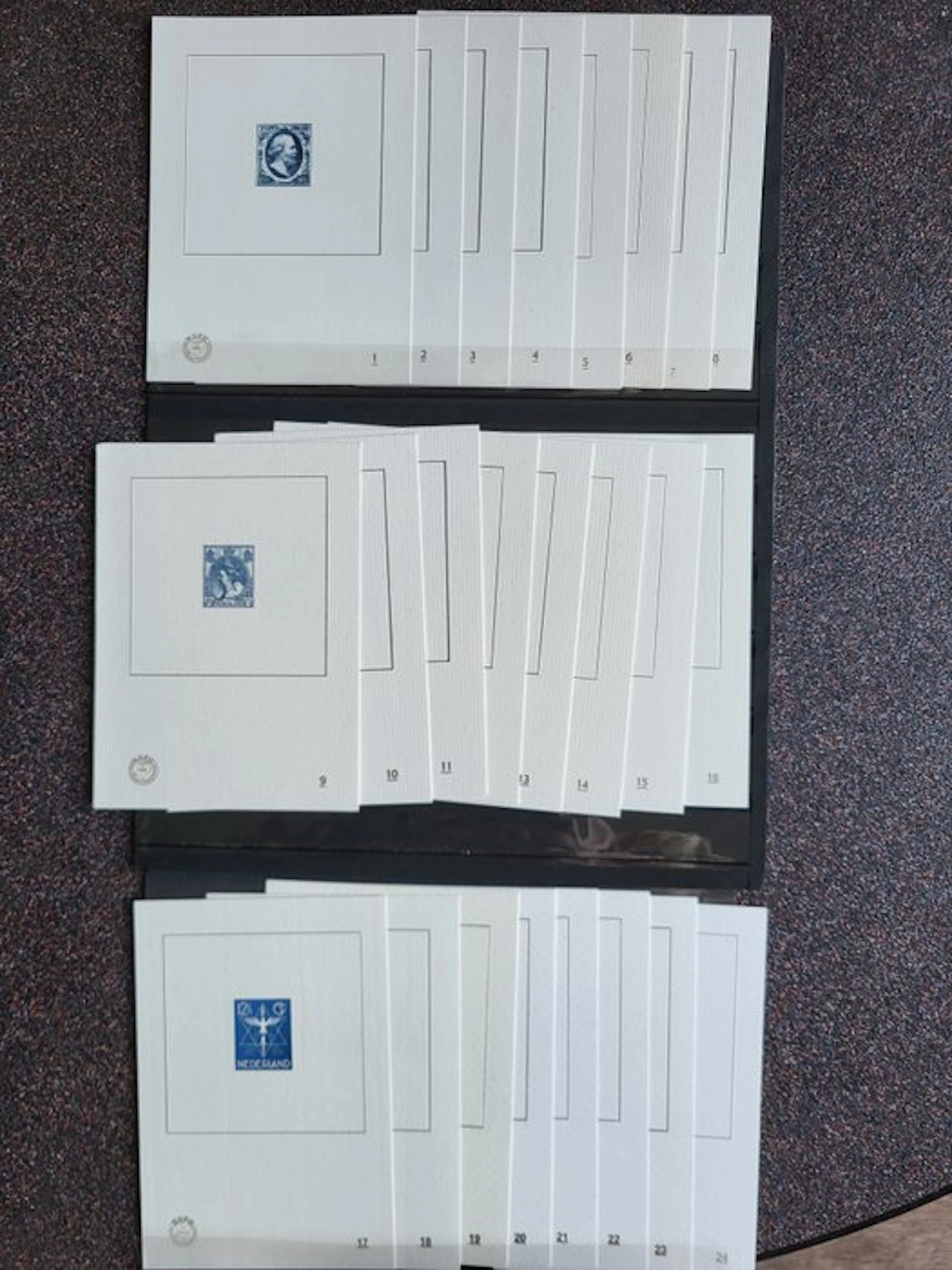 Netherlands 2004/2026 - 24 blueprints - blauwdruk