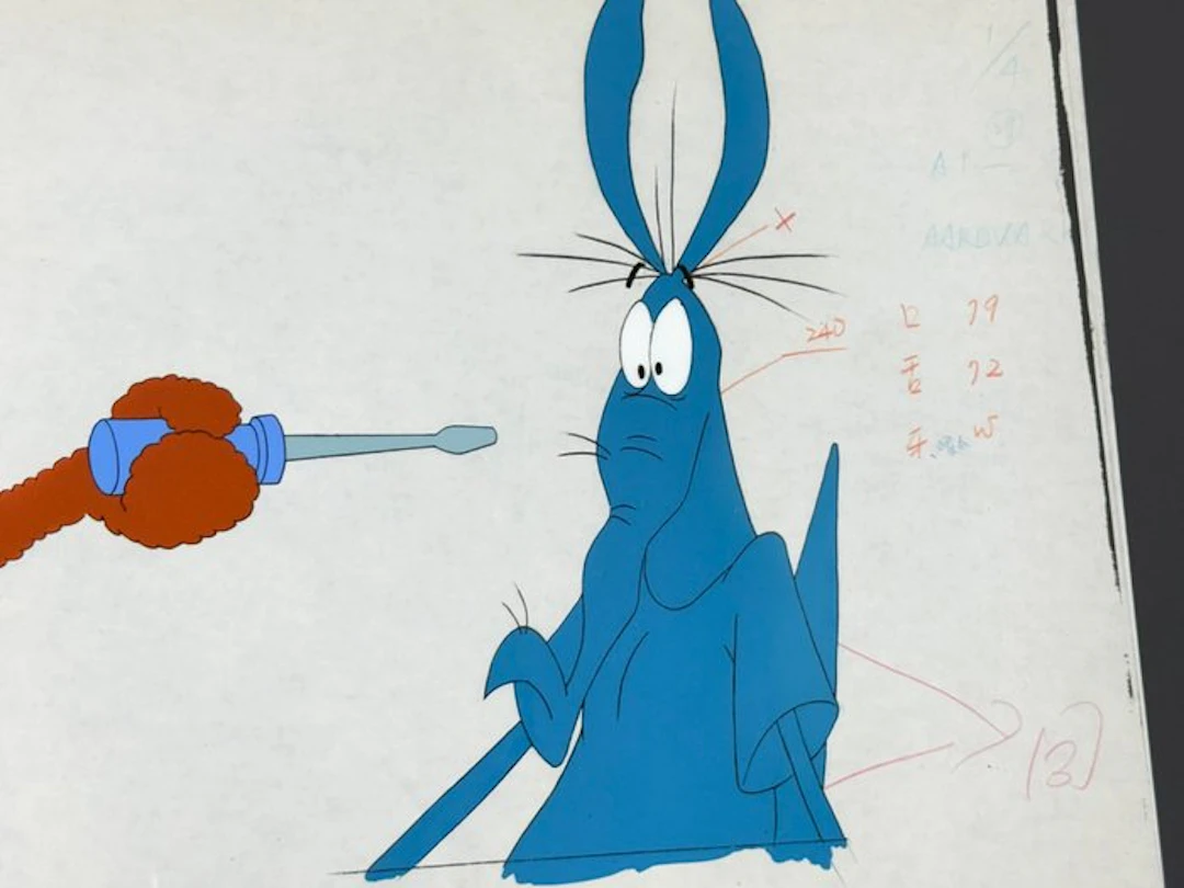 DePatie–Freleng Original animation cel and drawing - The...