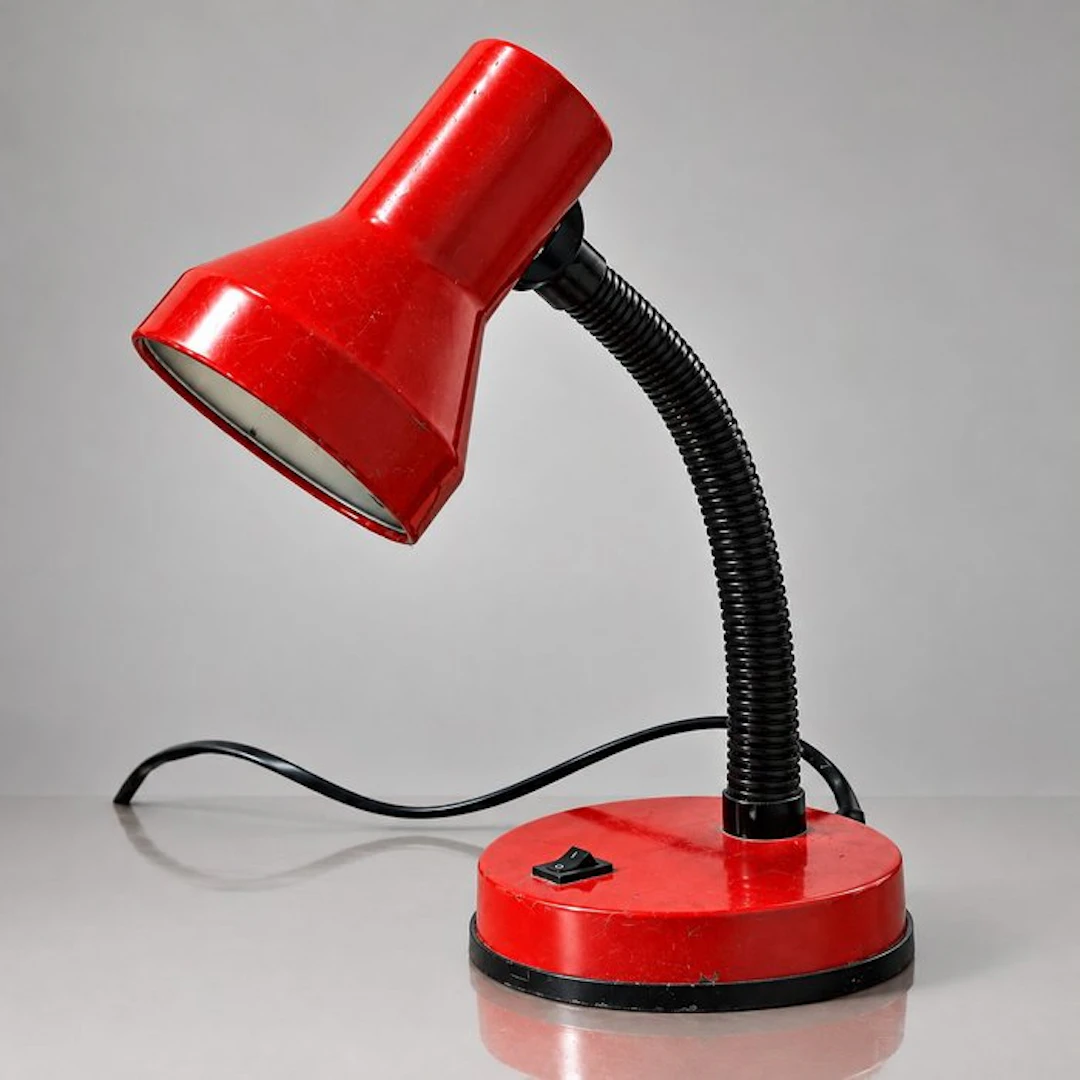 Made in Italy. 1970" - Table lamp - Metal - Vintage. Space Age.