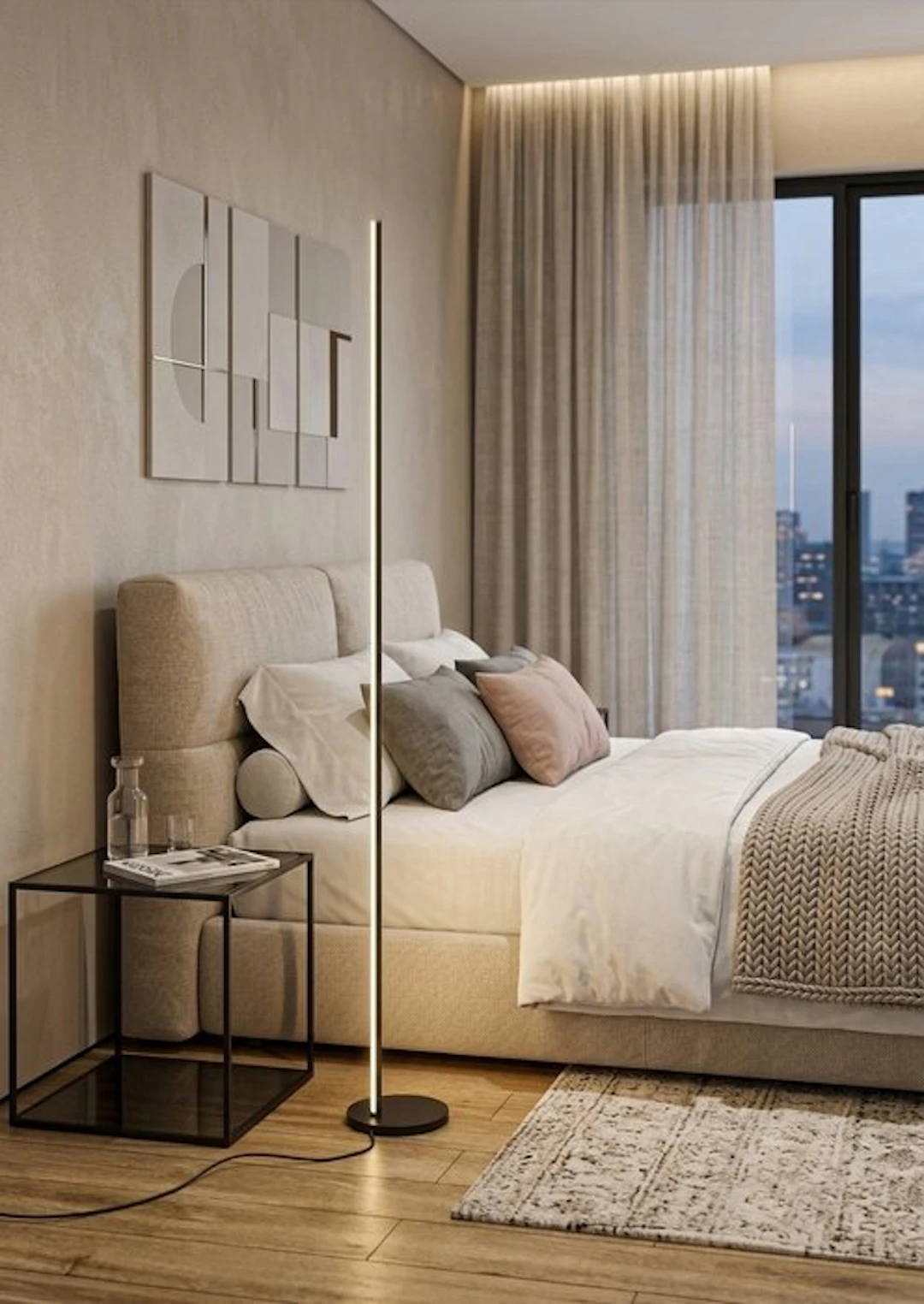 LIP Lighting - LipLab - Floor lamp - STICK - Aluminium