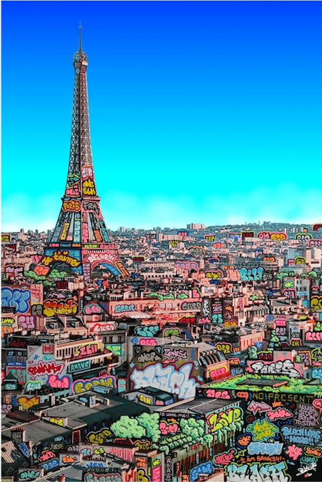 Maxime Blachere - Paris Love Graffiti