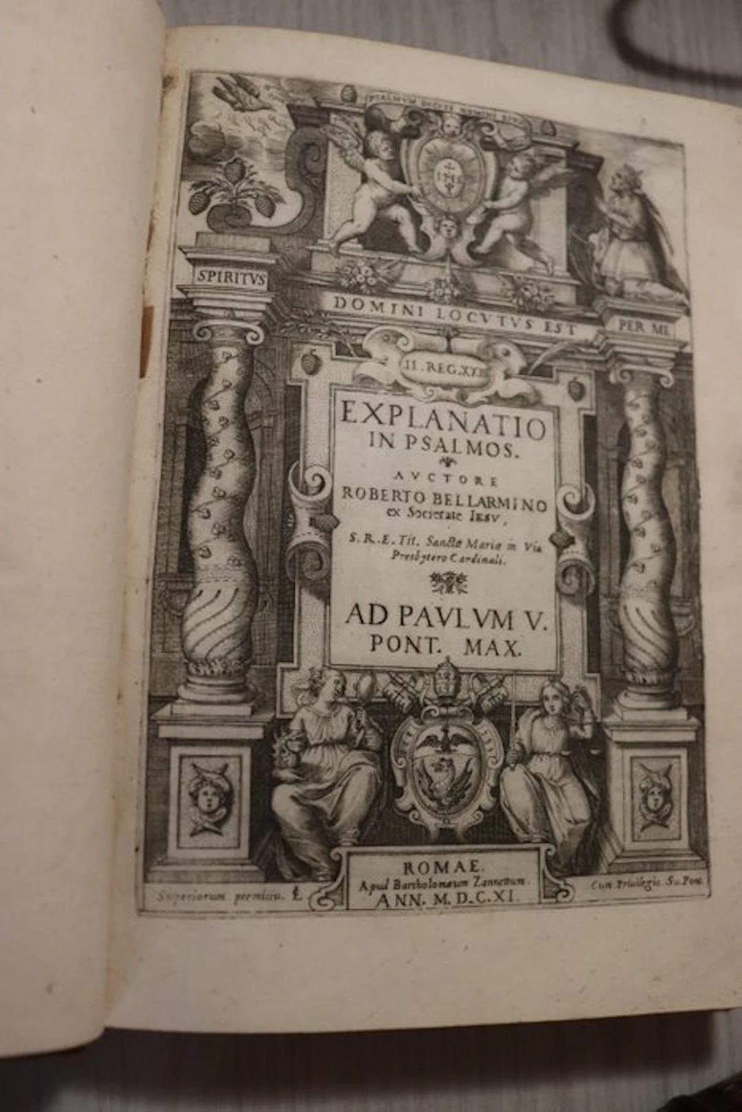Roberto Bellarmino - Explanatio in psalmos - 1611