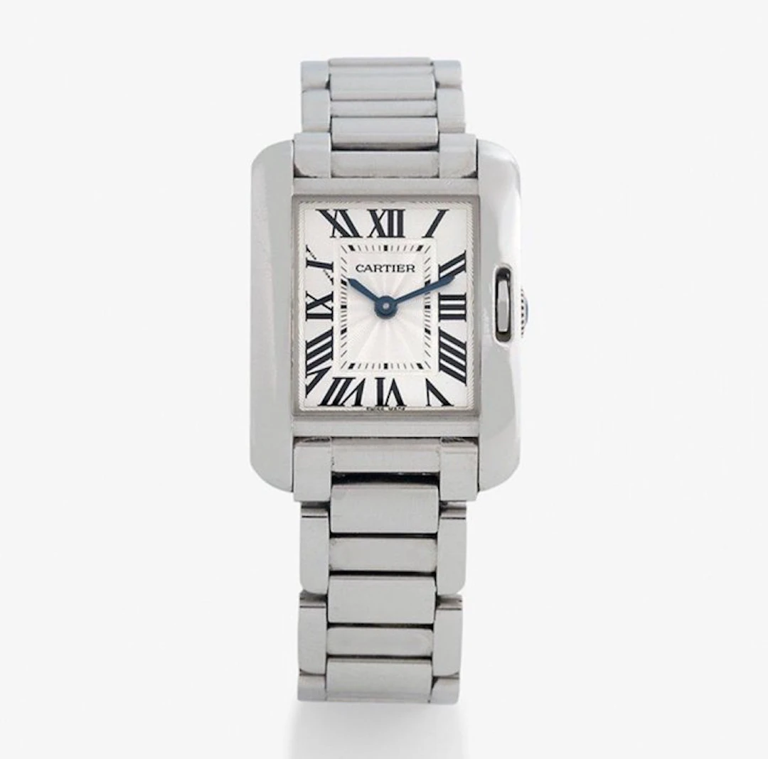 Cartier - Tank Anglaise - 3485 - Unisex - 2000-2010