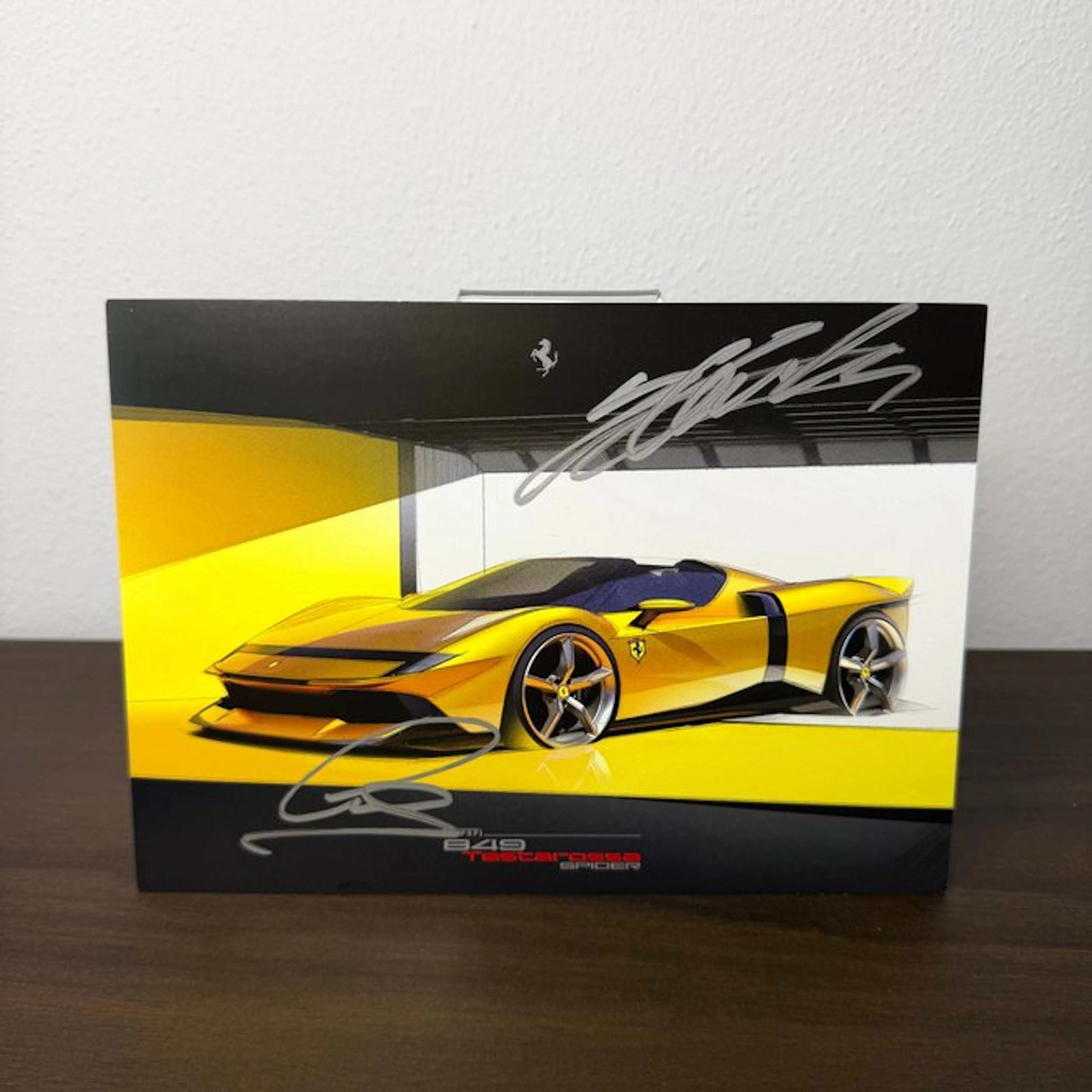 Ferrari 849 Testarossa Spider - Official Fan Card...