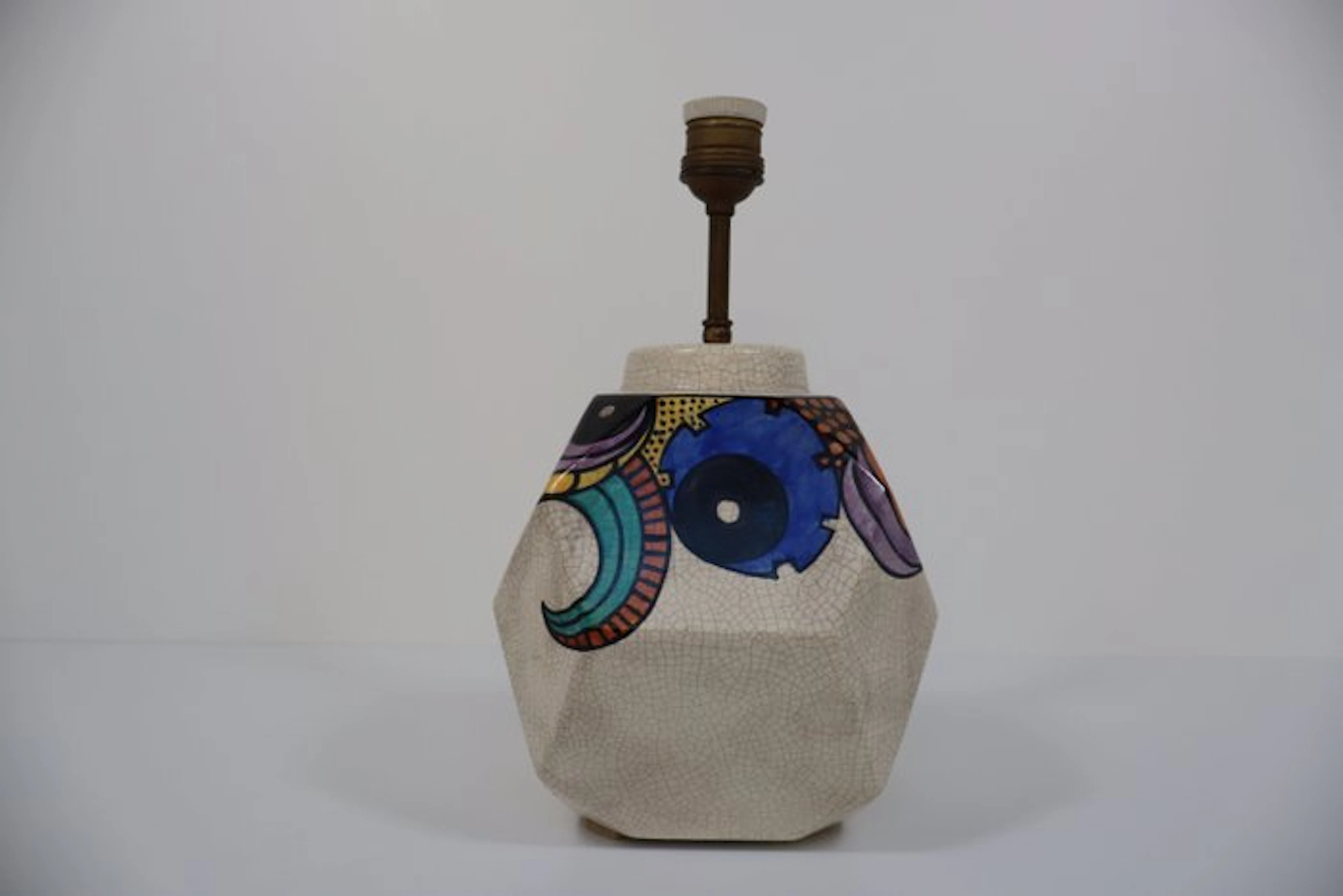 Societé Ceramique Montoise - A.Dubois - Lamp - Earthenware - lamp base